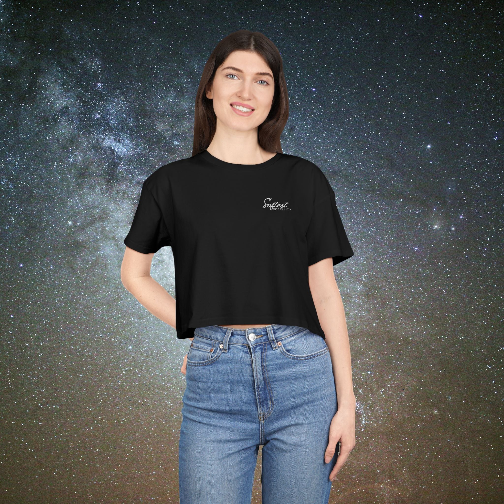 Softest Rebellion™ Minimalist Crop Top