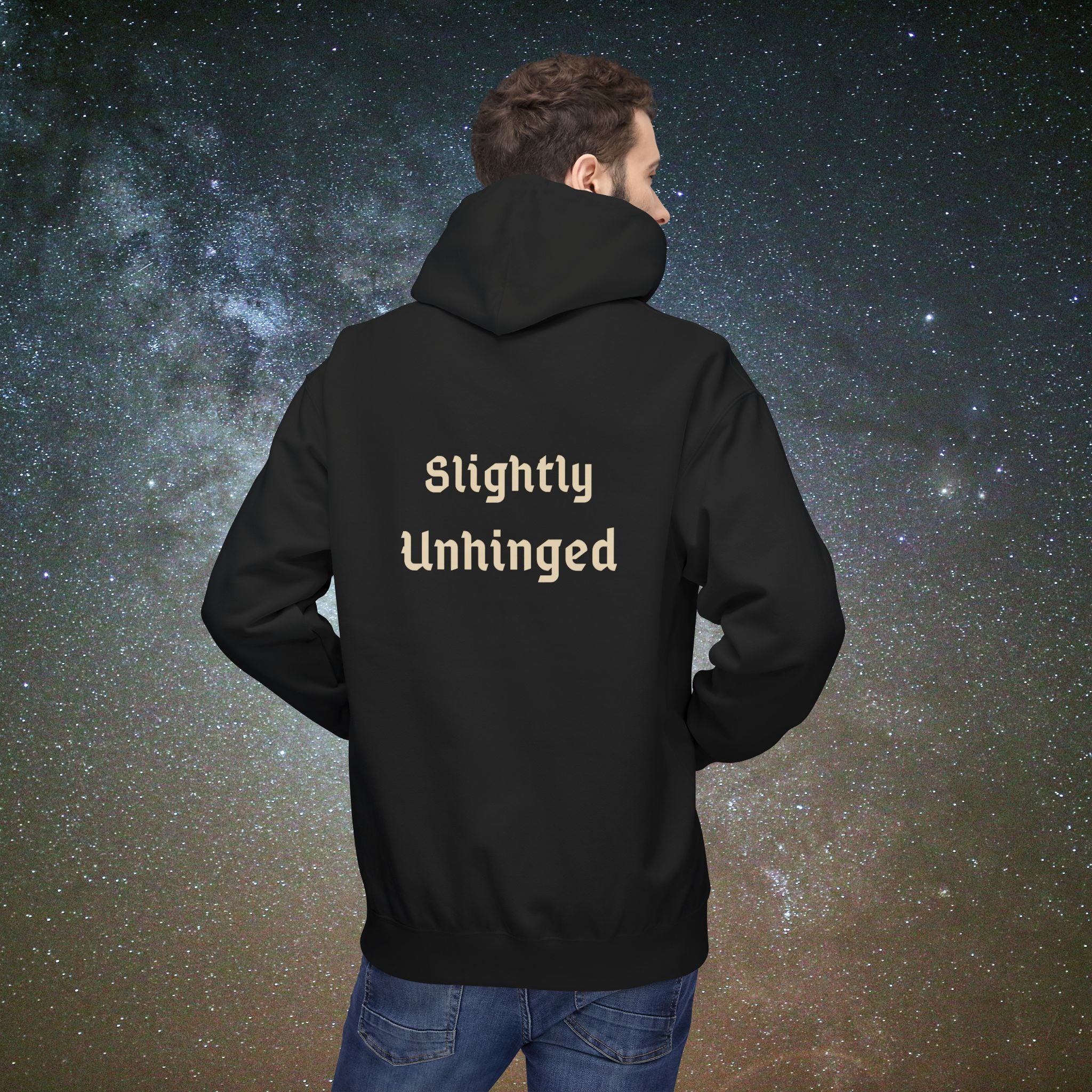 "Slightly Unhinged" Softest Rebellion™ Hoodie