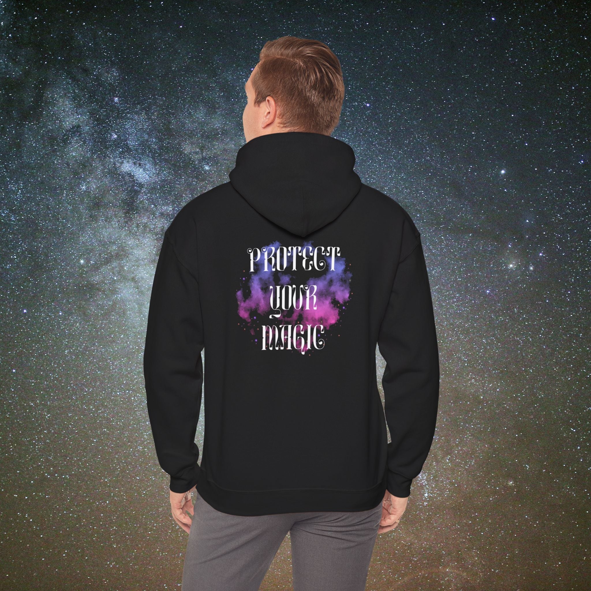 Protect Your Magic Watercolor Galaxy | Softest Rebellion™ Hoodie