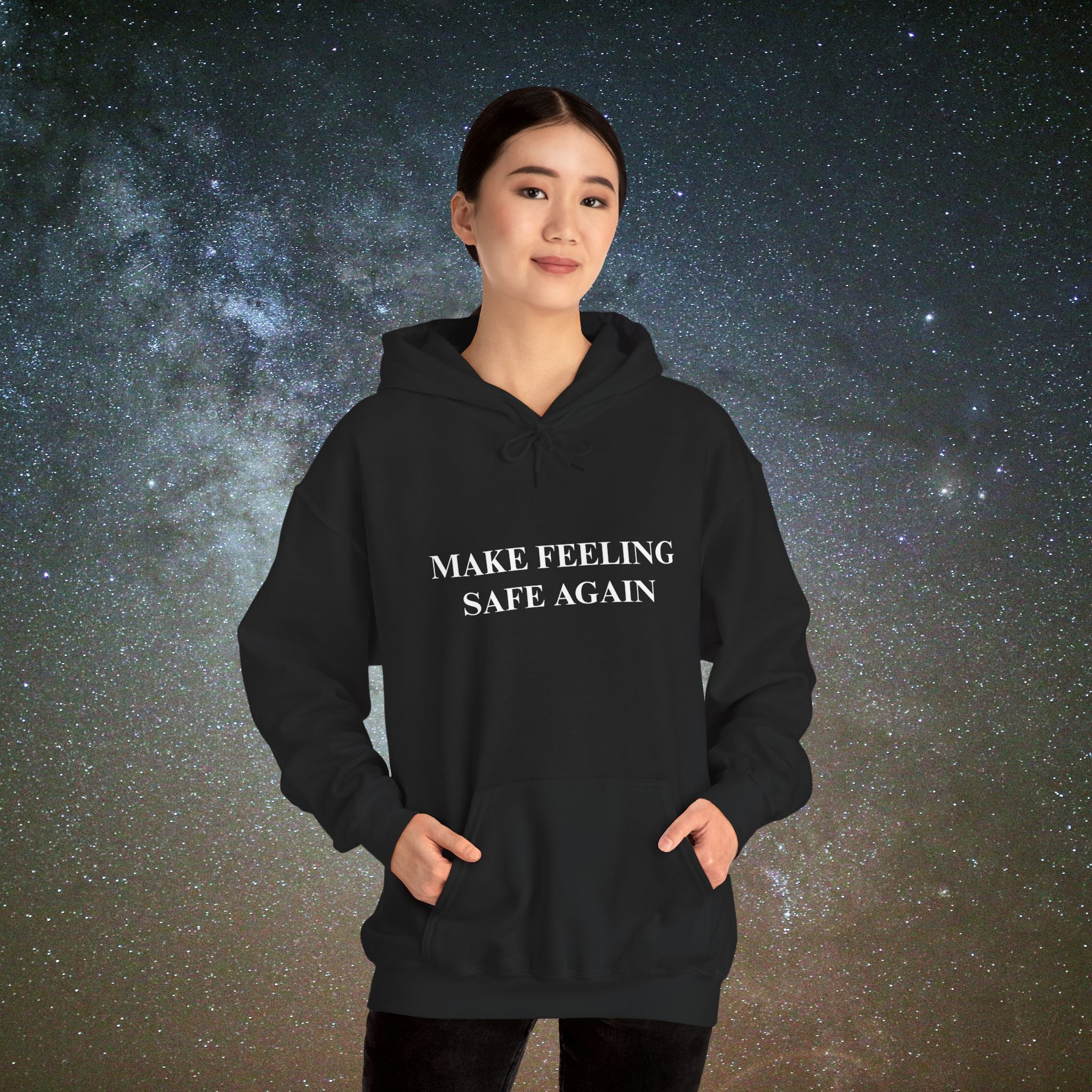 Softest Rebellion™ "MAKE FEELING SAFE AGAIN" Hoodie