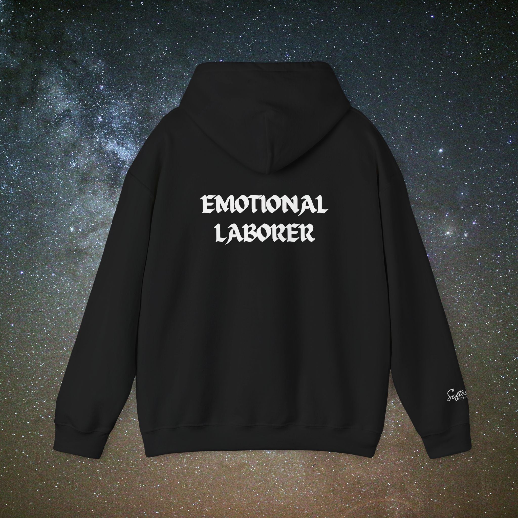 "Emotional Laborer" Softest Rebellion™ Hoodie