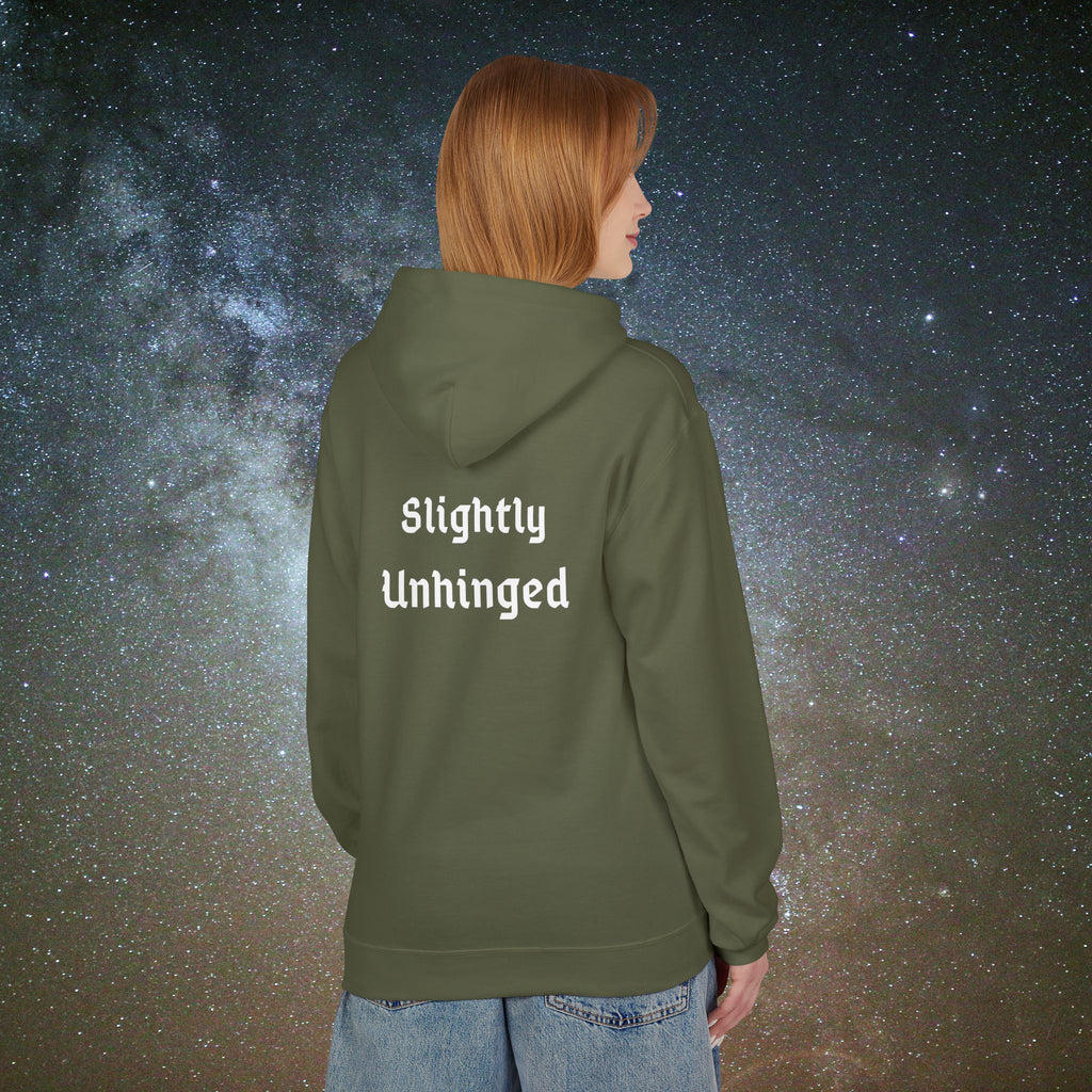 "Slightly Unhinged" Softest Rebellion™ Hoodie