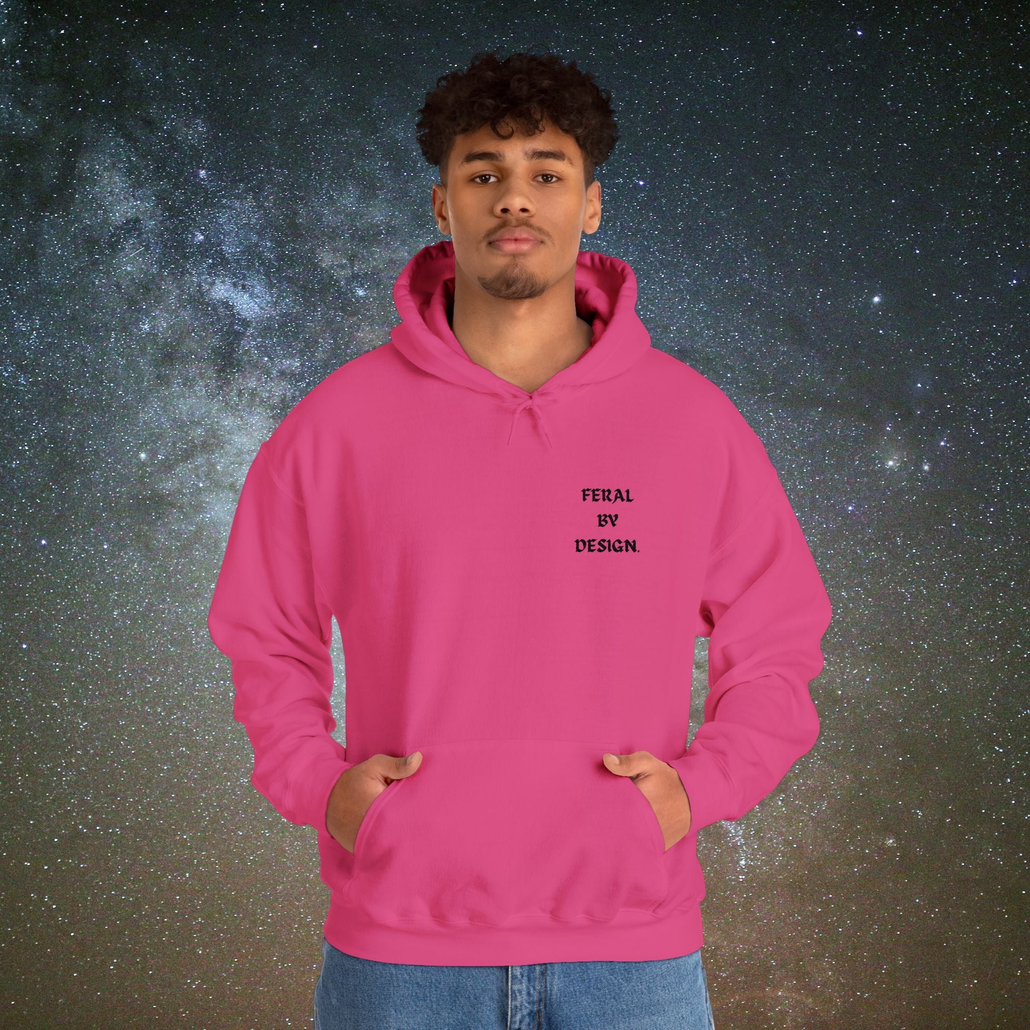 Feral by Design Embroidered Hoodie | Softest Rebellion™