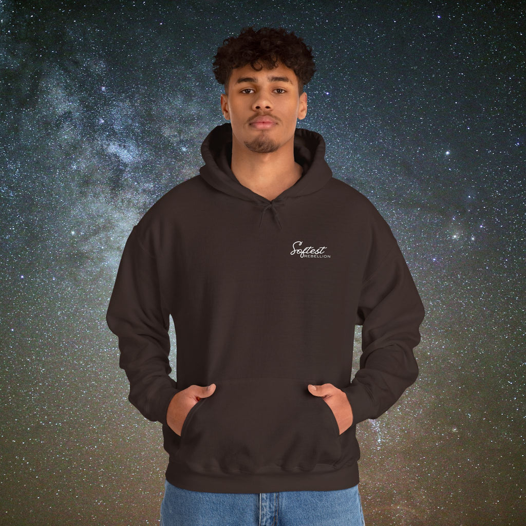 "Insubordinate" Softest Rebellion™ Minimalist Logo - Unisex/Men's Hoodie