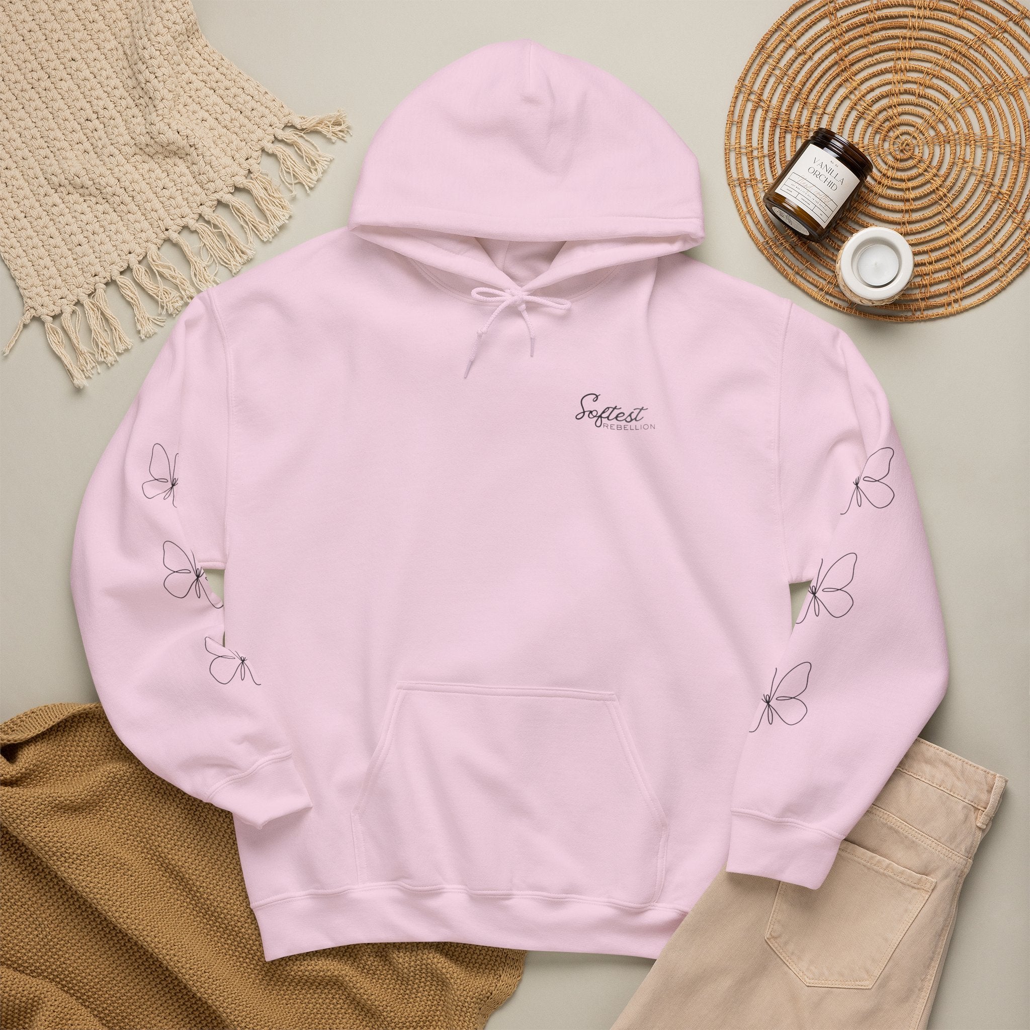 Butterfly Effect Hoodie | Butterfly Sleeve Sweatshirt | Softest Rebellion™