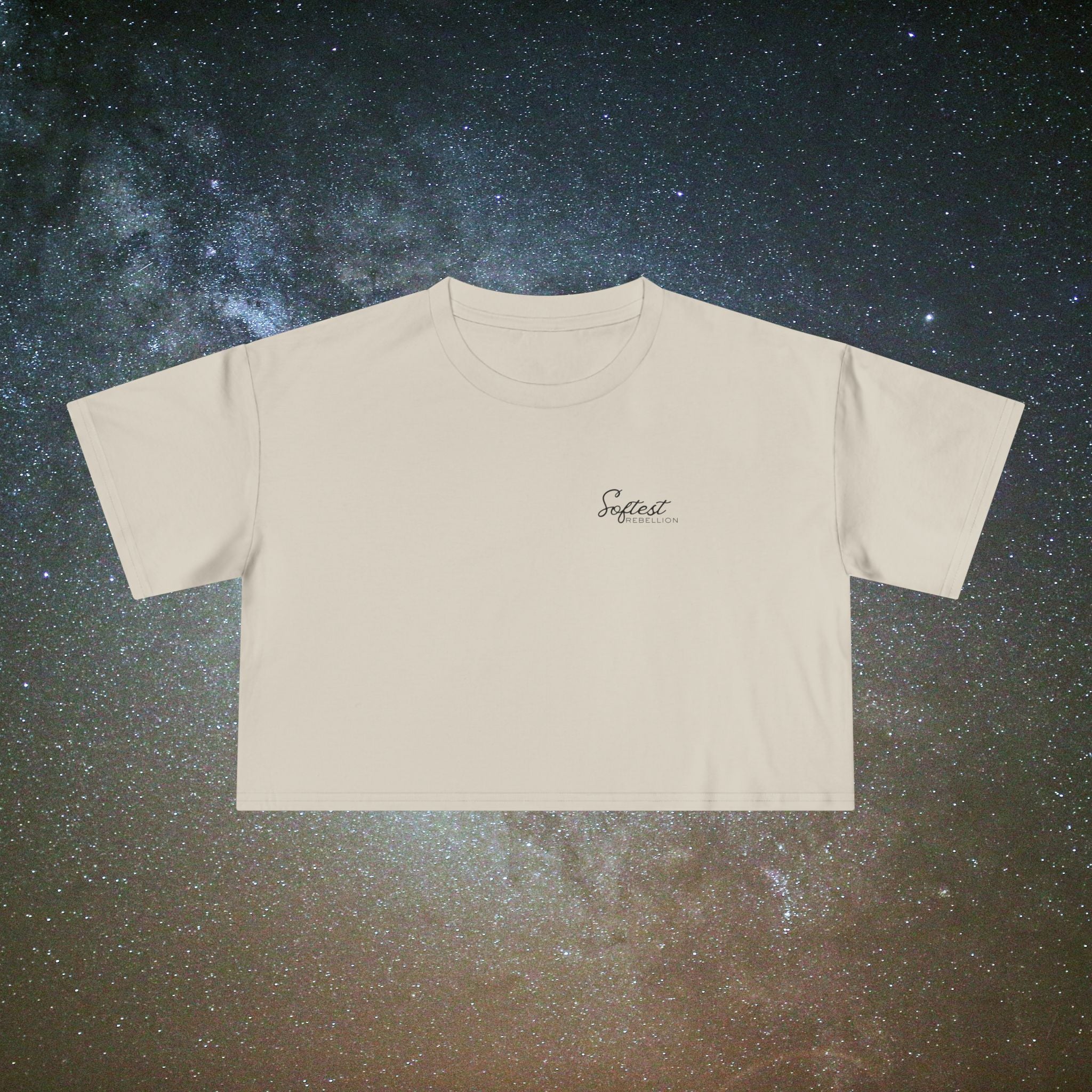 Softest Rebellion™ Minimalist Crop Top
