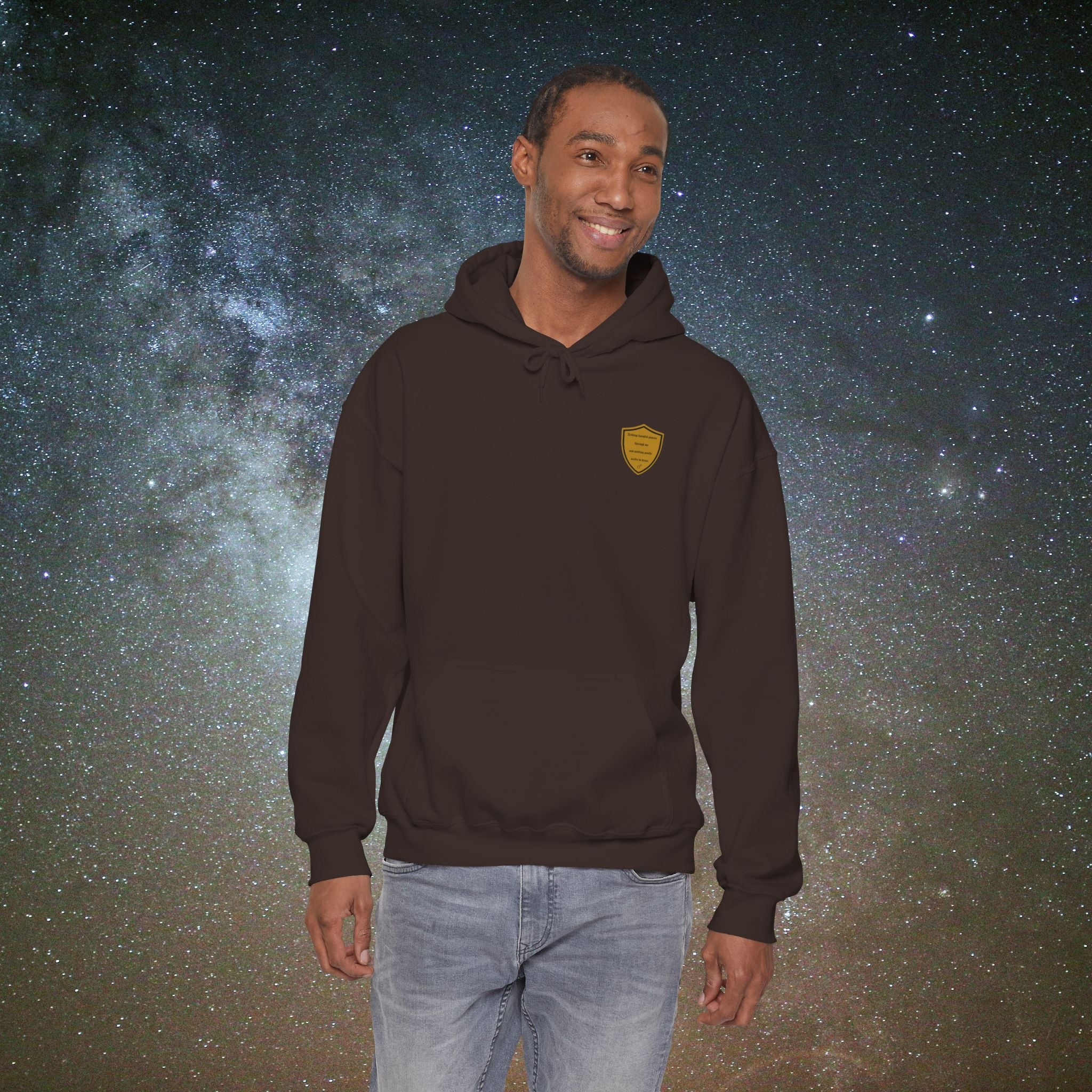 Beneath Her Moonlight™ "Masculine Presence” Hoodie