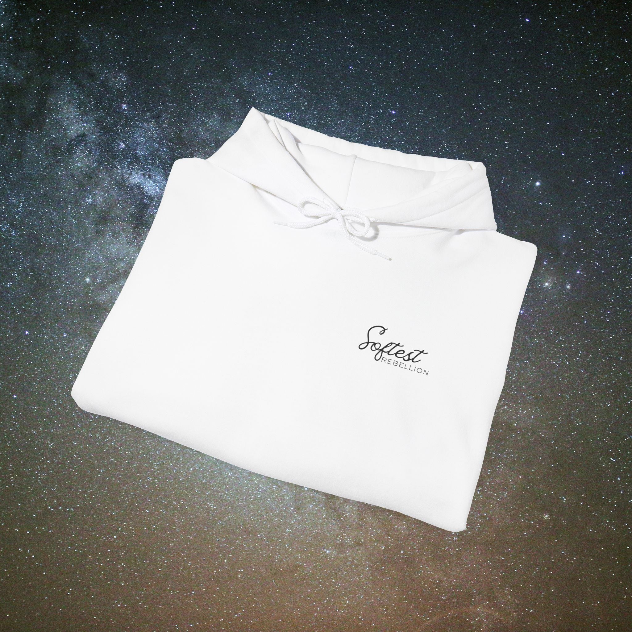 Softest Rebellion™ Insubordinate Angel Hoodie - Ancient refusal. Modern self-trust.