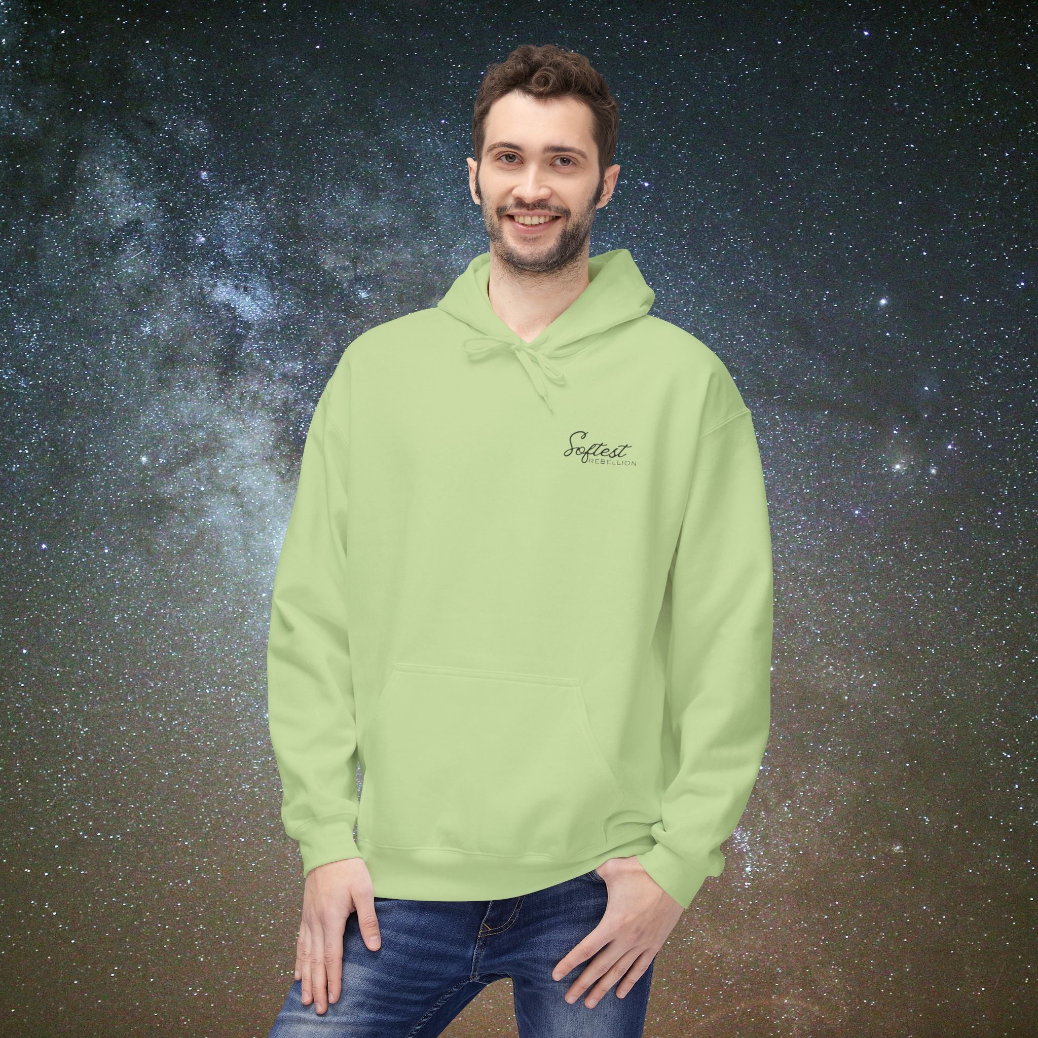 "To the Person Behind Me" - A Soft Rebel Boundary Hoodie
