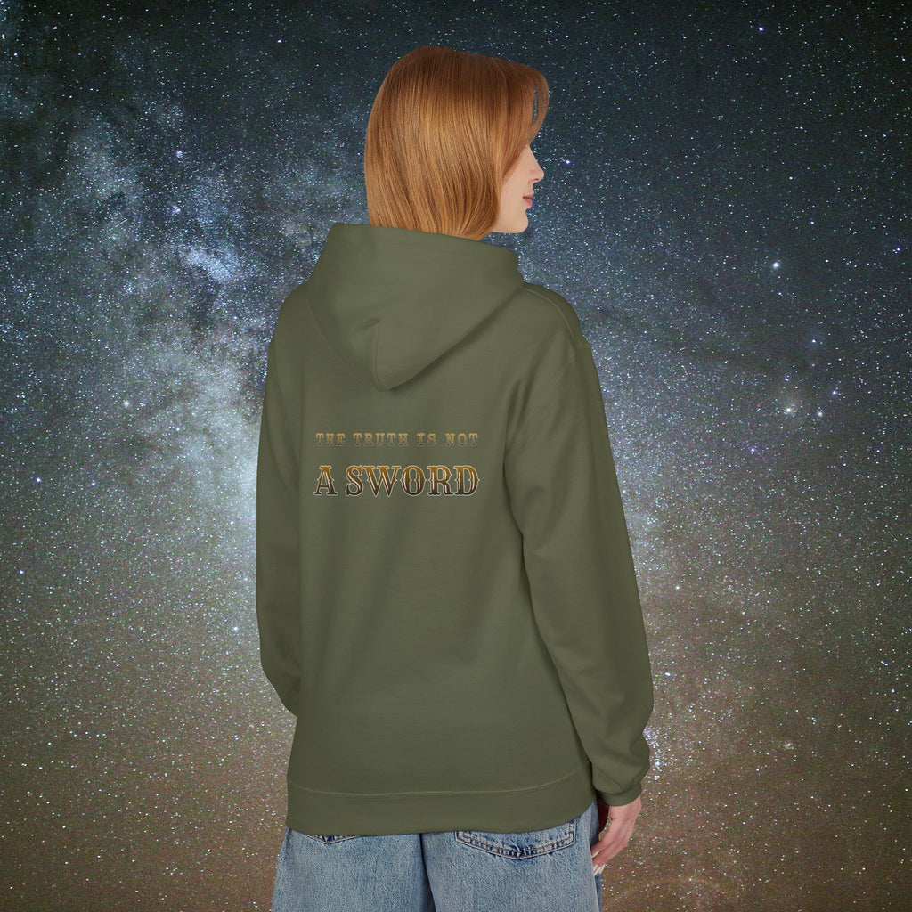 Beneath Her Moonlight™ - "The Truth Is Not a Sword" Hoodie