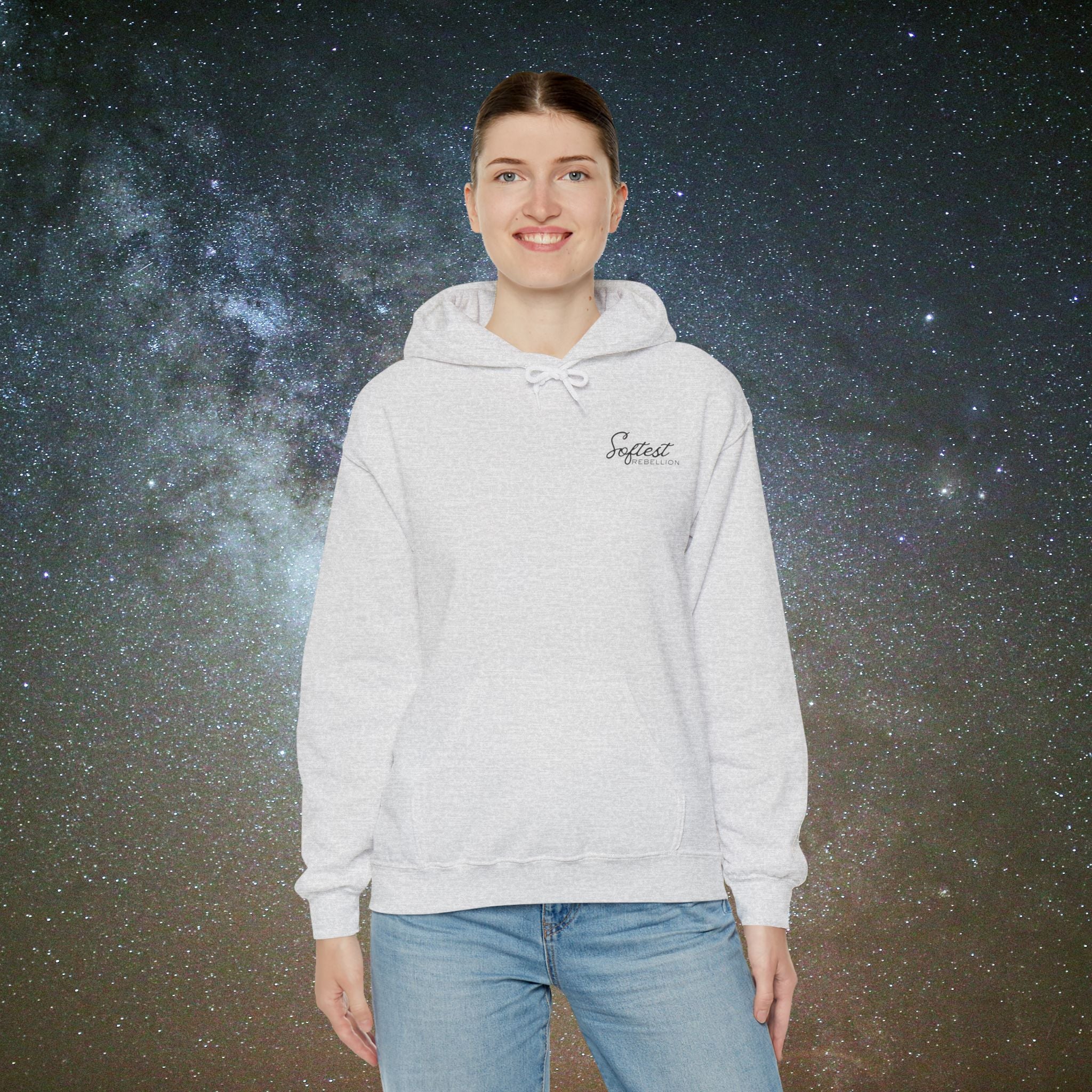 Awake But Still Human | Minimalist Hoodie