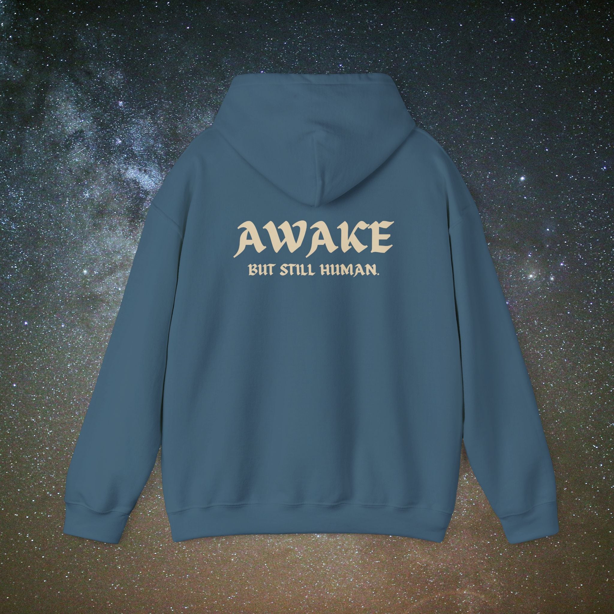 Awake But Still Human Hoodie | Minimalist Hoodie