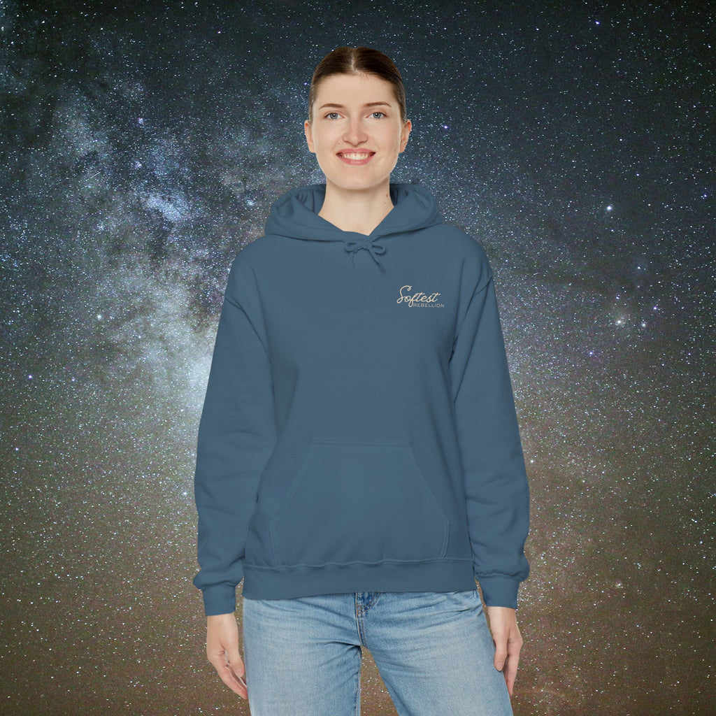 Awake But Still Human | Minimalist Hoodie