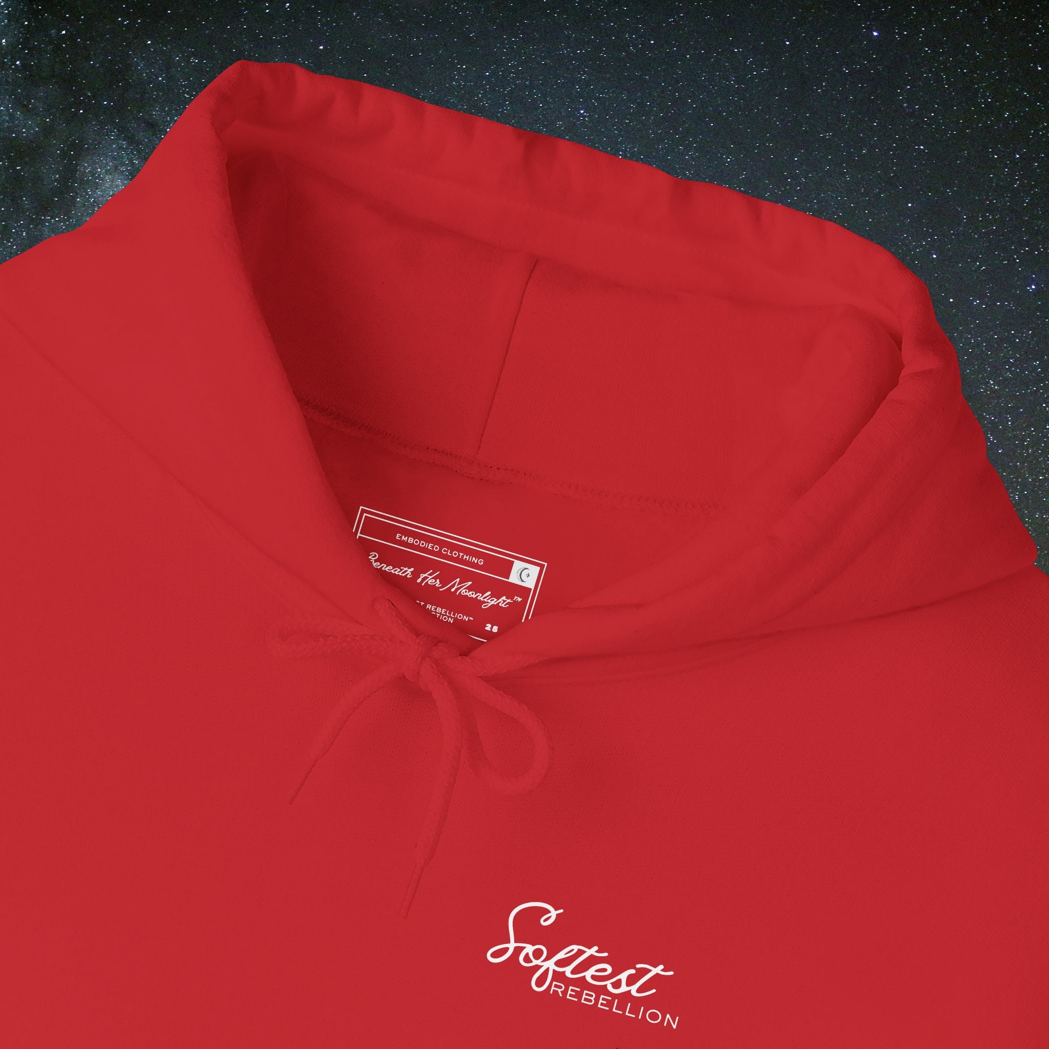 Softest Rebellion™ Insubordinate Angel Hoodie - Ancient refusal. Modern self-trust.