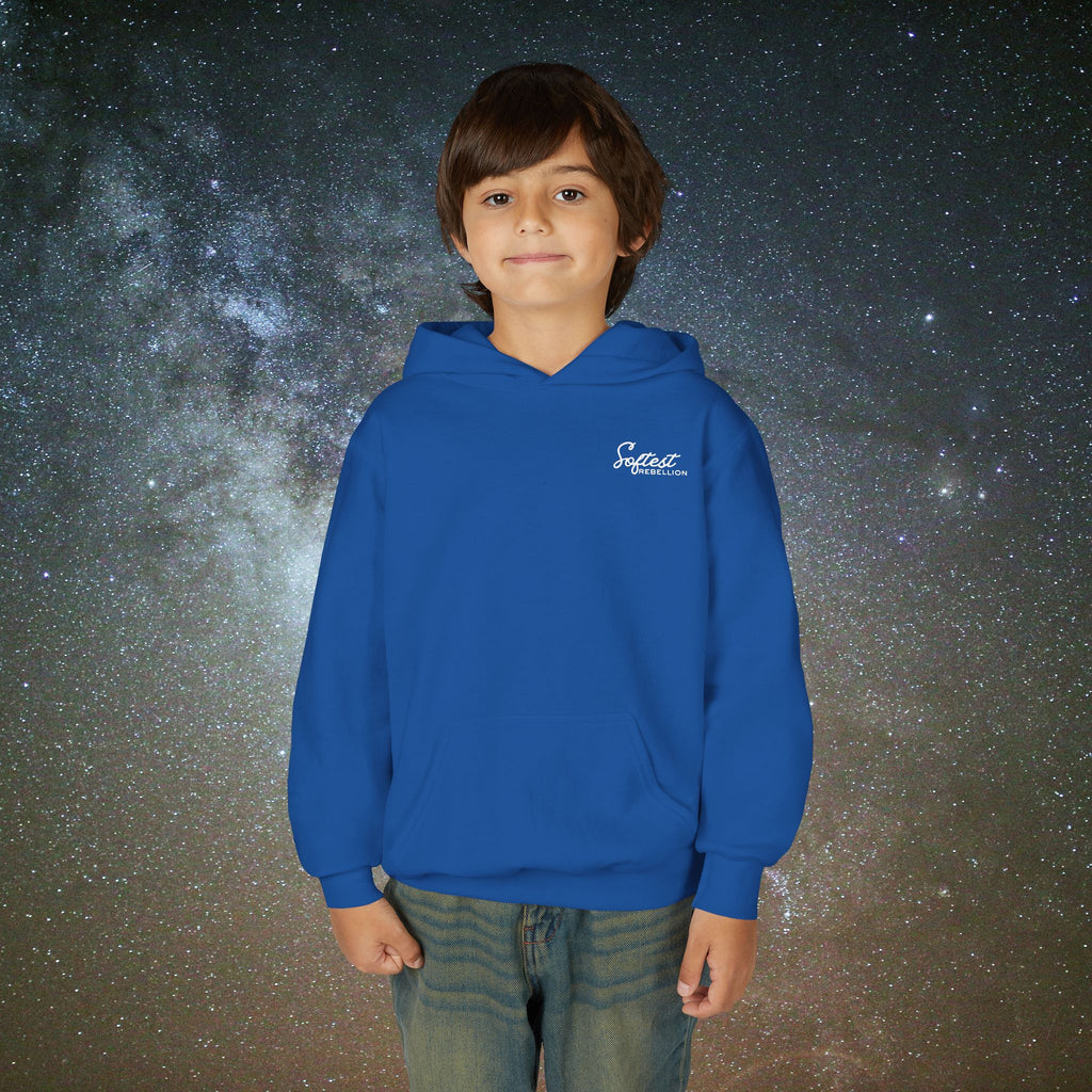 Softest Rebellion™ Youth Hoodie - "Allowed to Feel, Allowed to Rest, Allowed to Express."