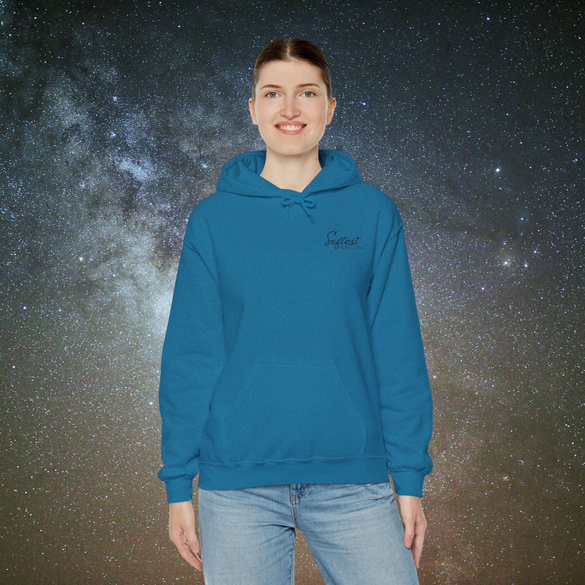 Awake But Still Human | Minimalist Hoodie