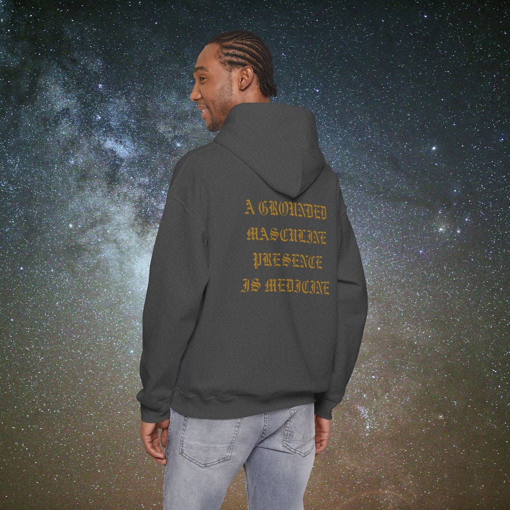 Beneath Her Moonlight™ "Masculine Presence” Hoodie