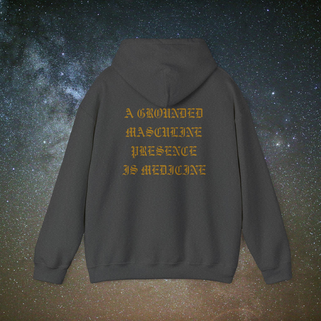 Beneath Her Moonlight™ "Masculine Presence” Hoodie