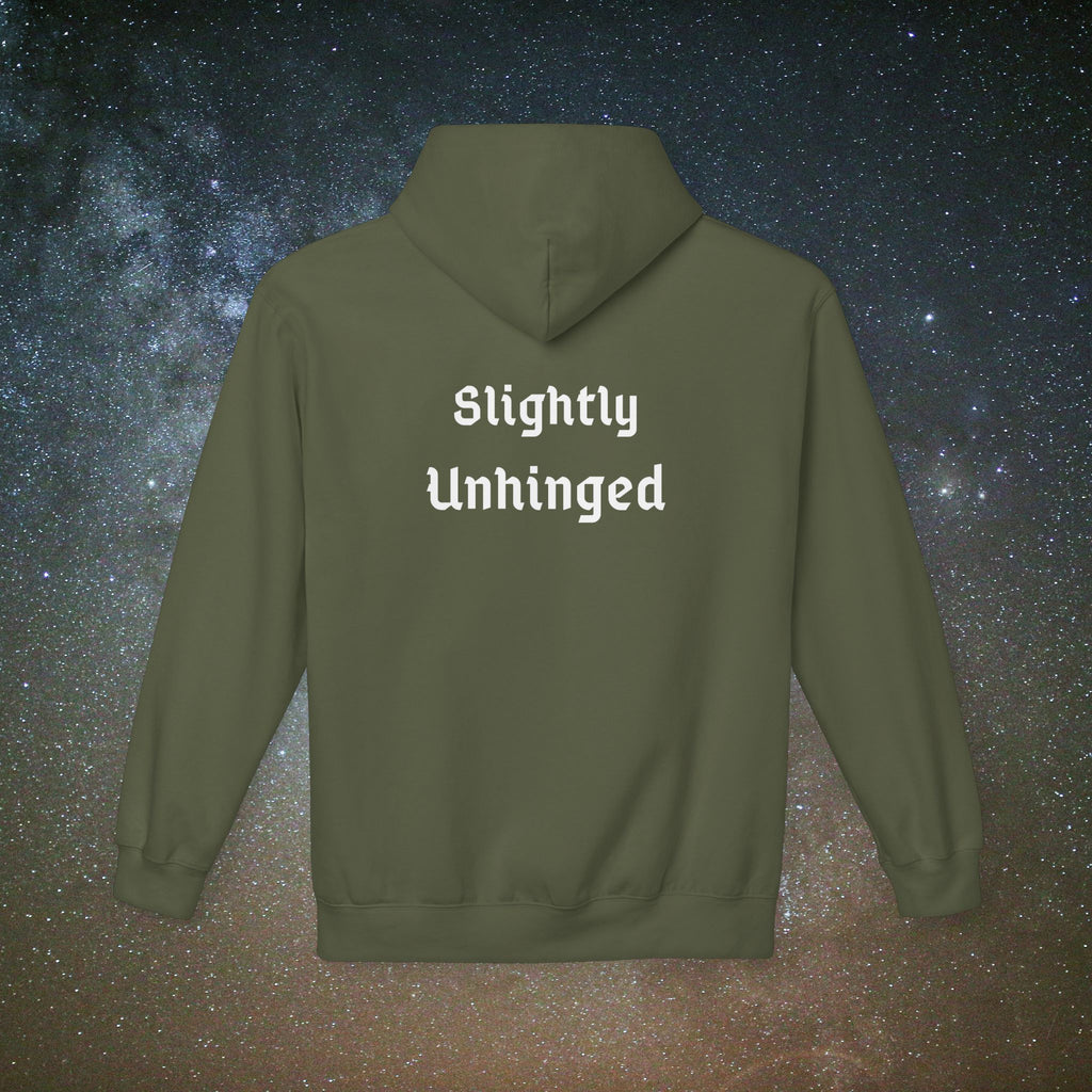 "Slightly Unhinged" Softest Rebellion™ Hoodie