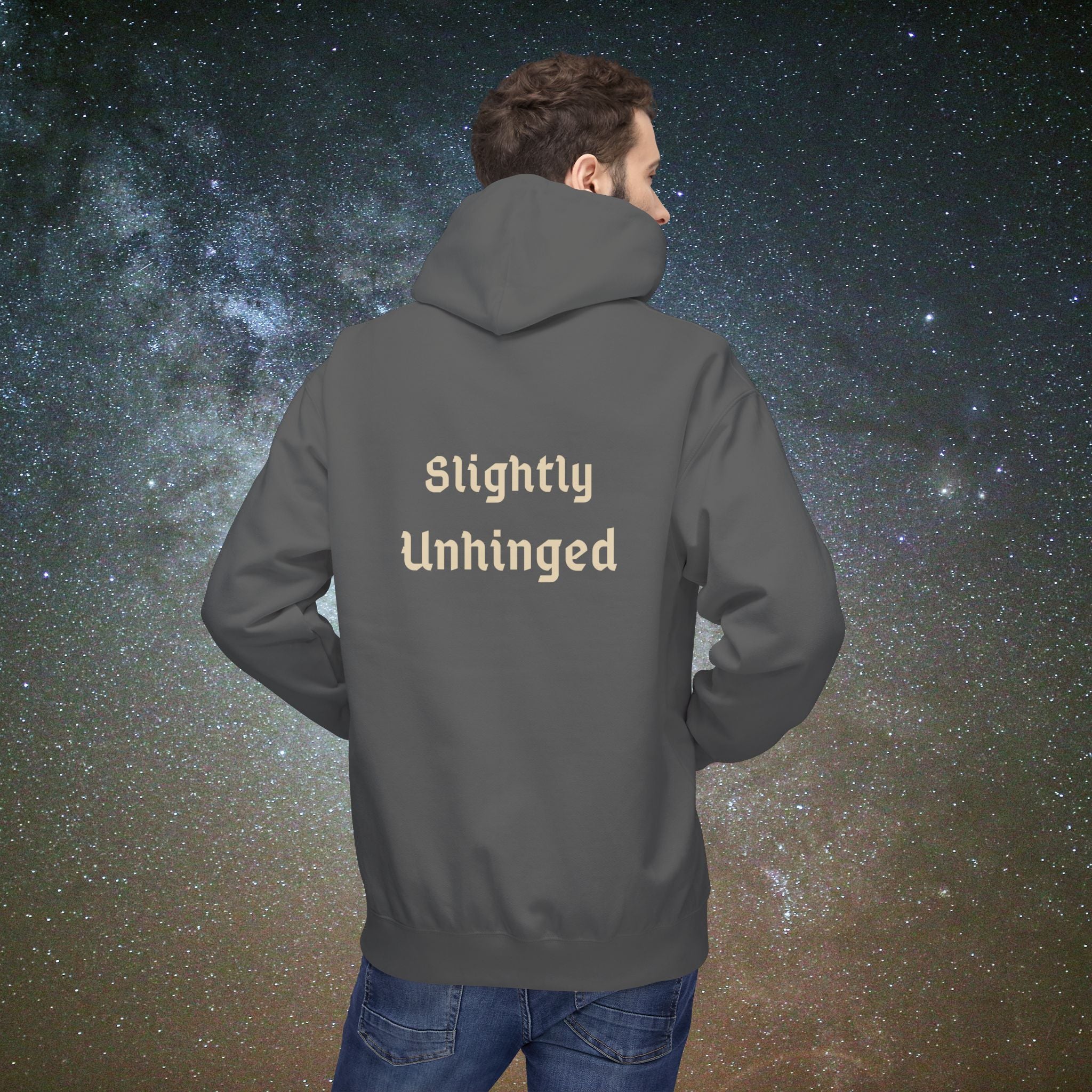"Slightly Unhinged" Softest Rebellion™ Hoodie