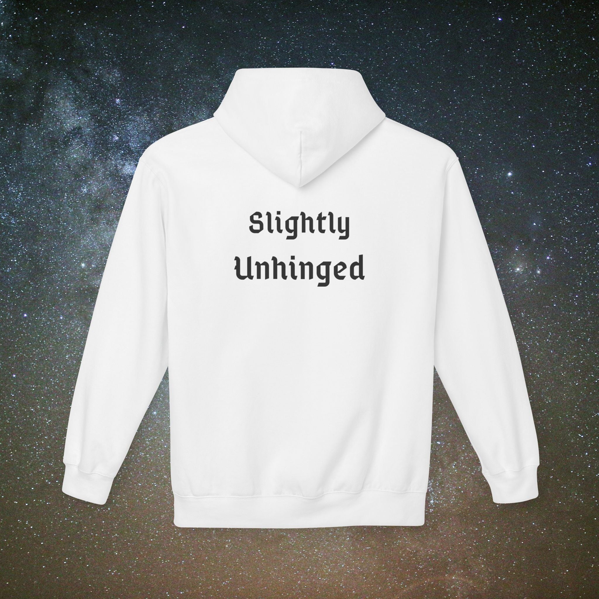 "Slightly Unhinged" Softest Rebellion™ Hoodie
