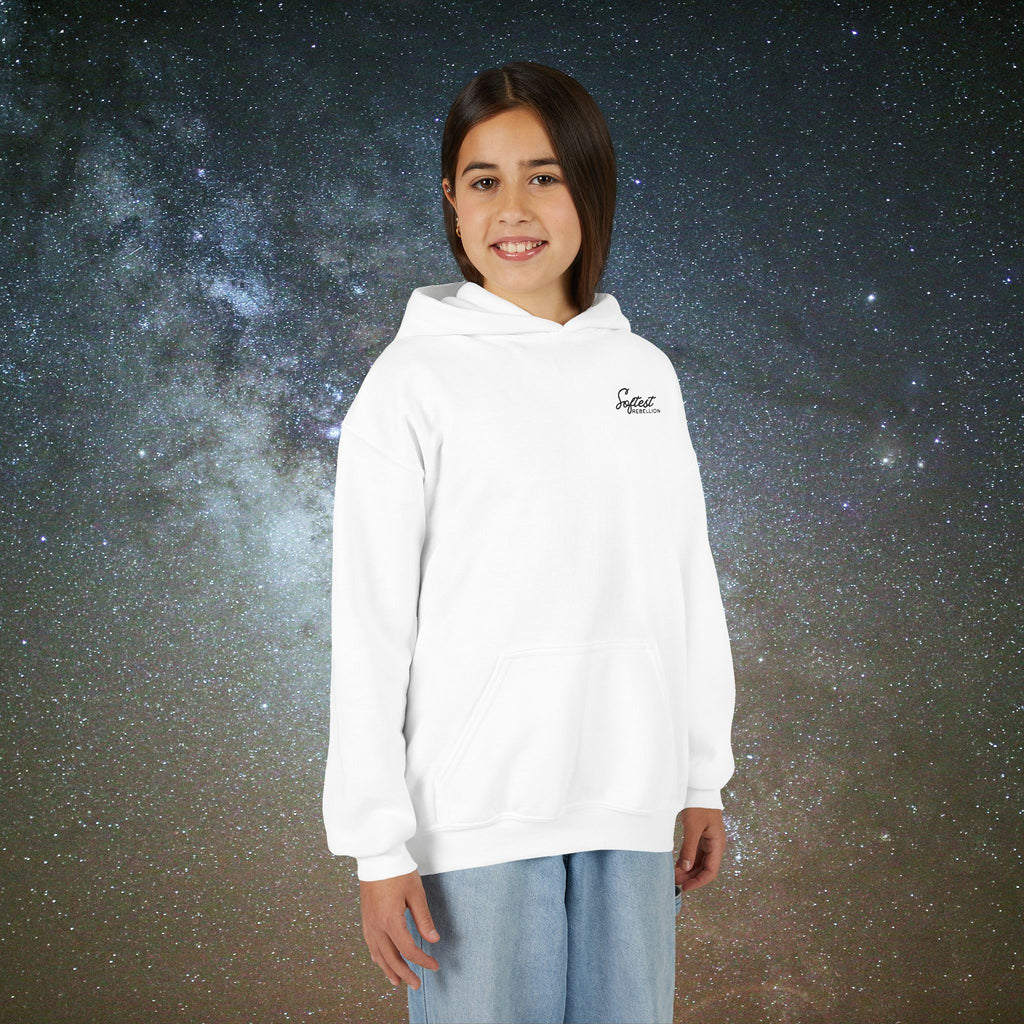 Softest Rebellion™ Youth Hoodie - "Allowed to Feel, Allowed to Rest, Allowed to Express."