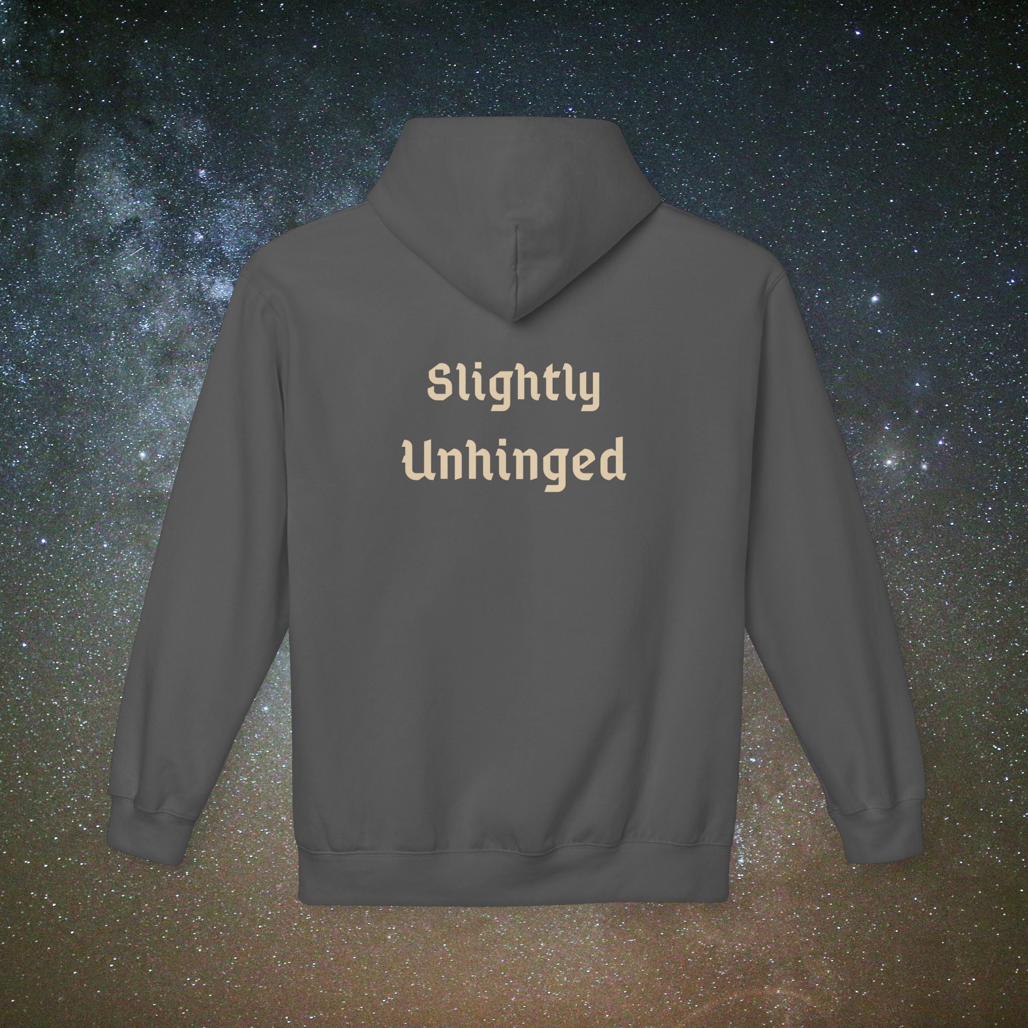 "Slightly Unhinged" Softest Rebellion™ Hoodie