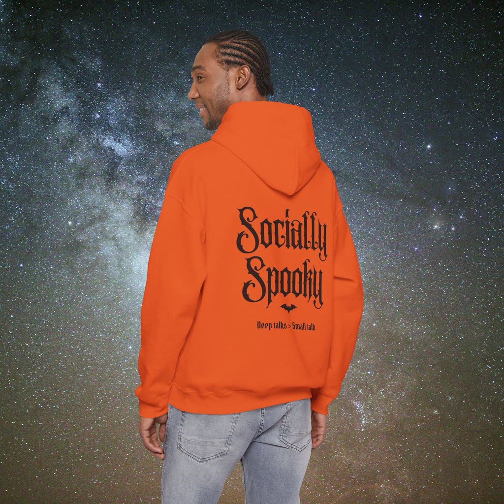 Socially Spooky Hoodie | Softest Rebellion Halloween Edition