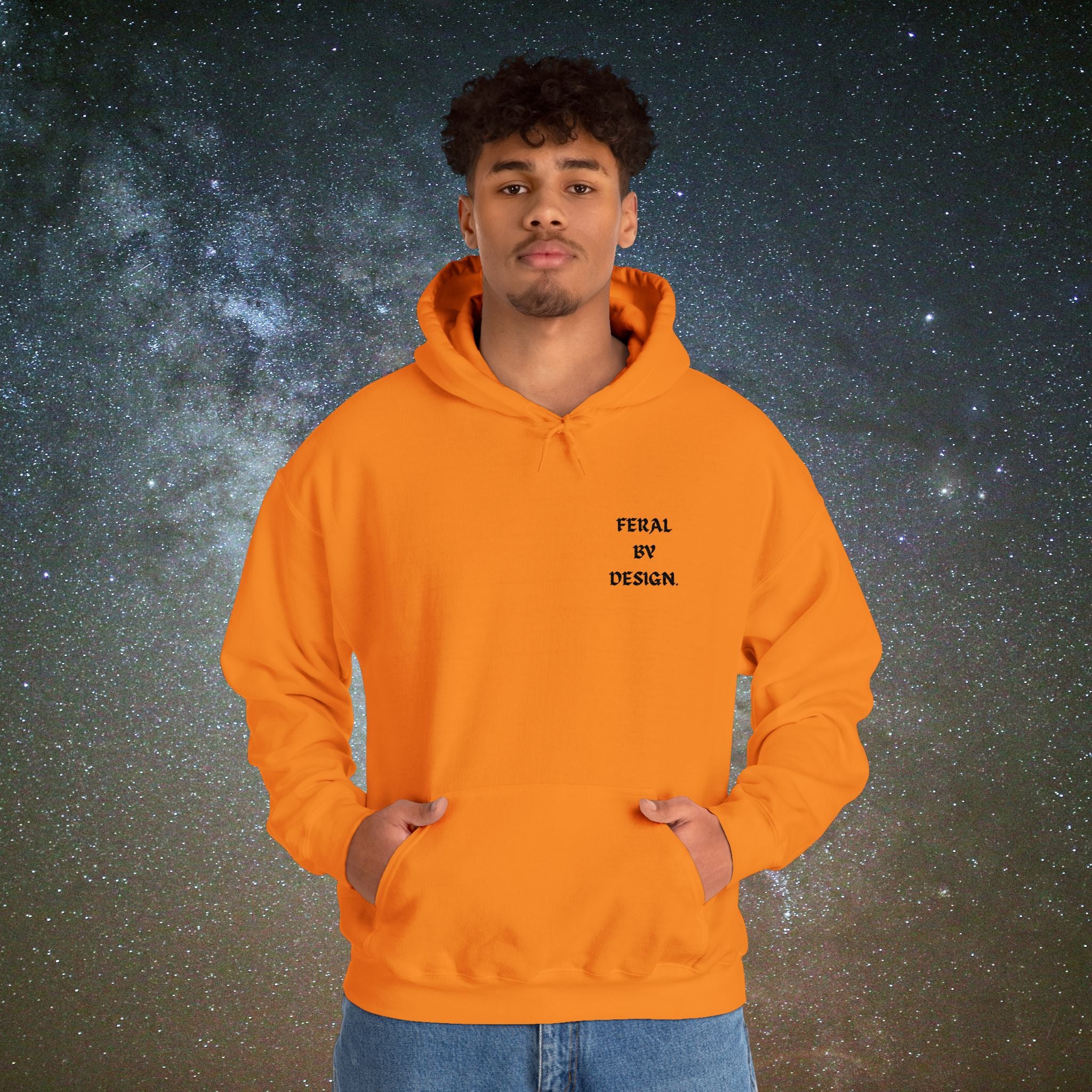 Feral by Design Embroidered Hoodie | Softest Rebellion™