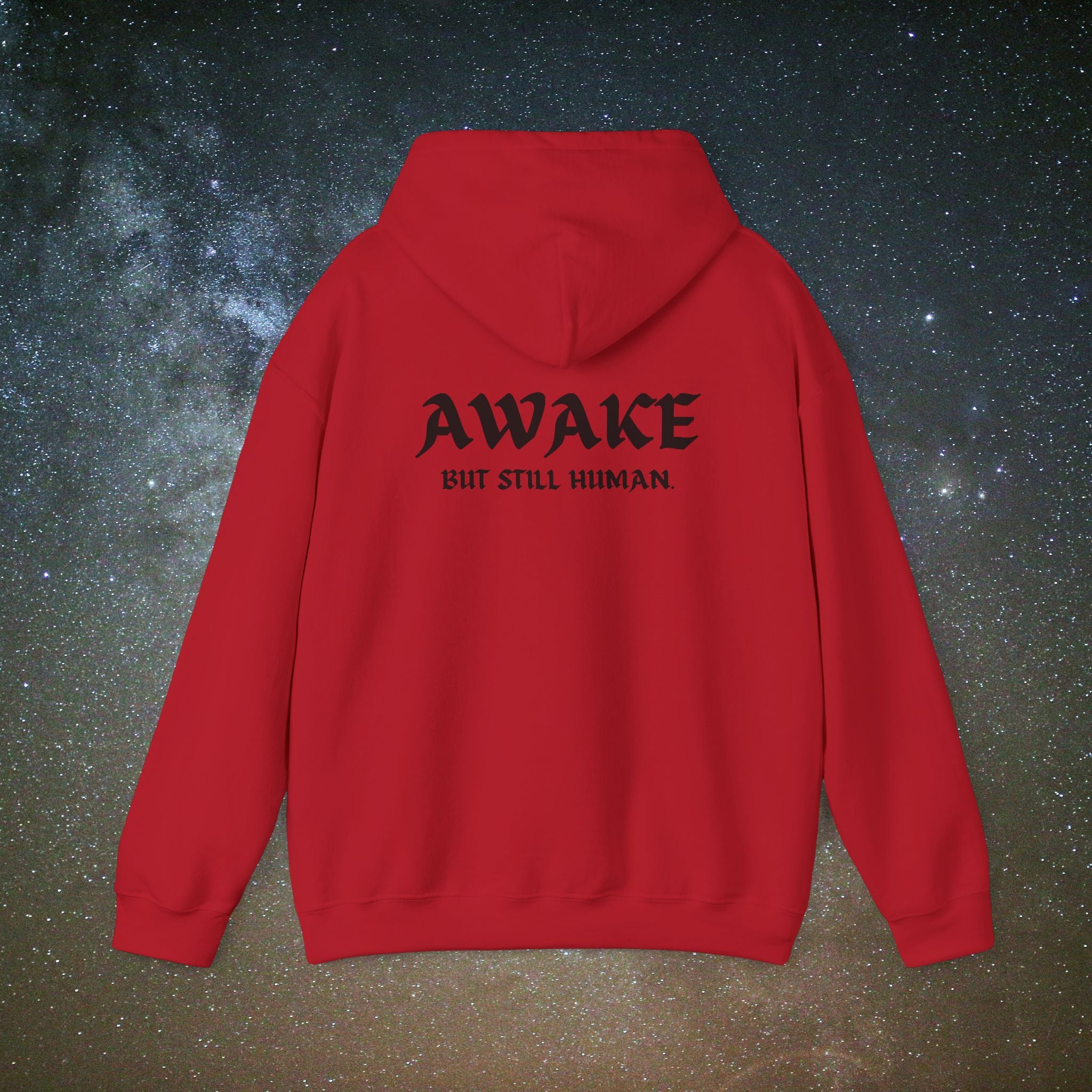 Awake But Still Human Hoodie | Minimalist Hoodie