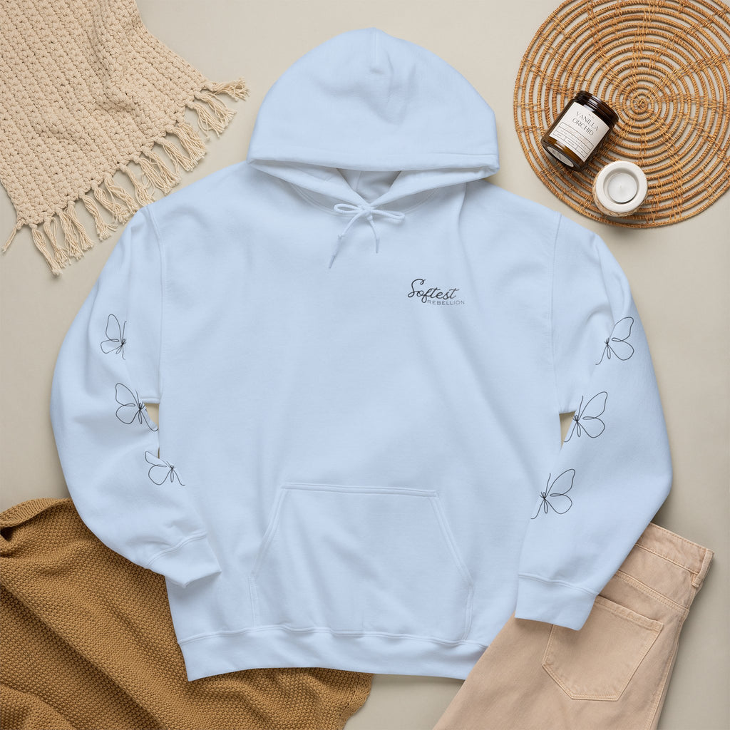 Butterfly Effect Hoodie | Butterfly Sleeve Sweatshirt | Softest Rebellion™