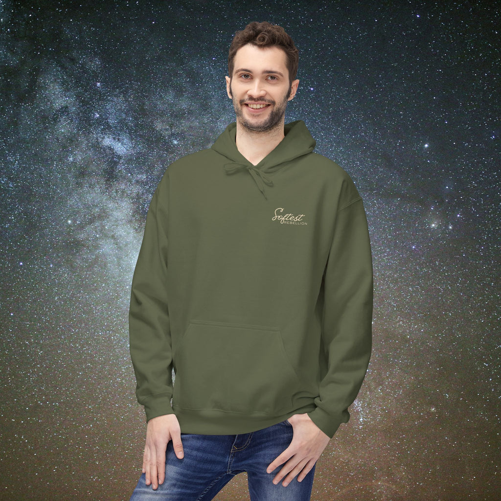 "To the Person Behind Me" - A Soft Rebel Boundary Hoodie