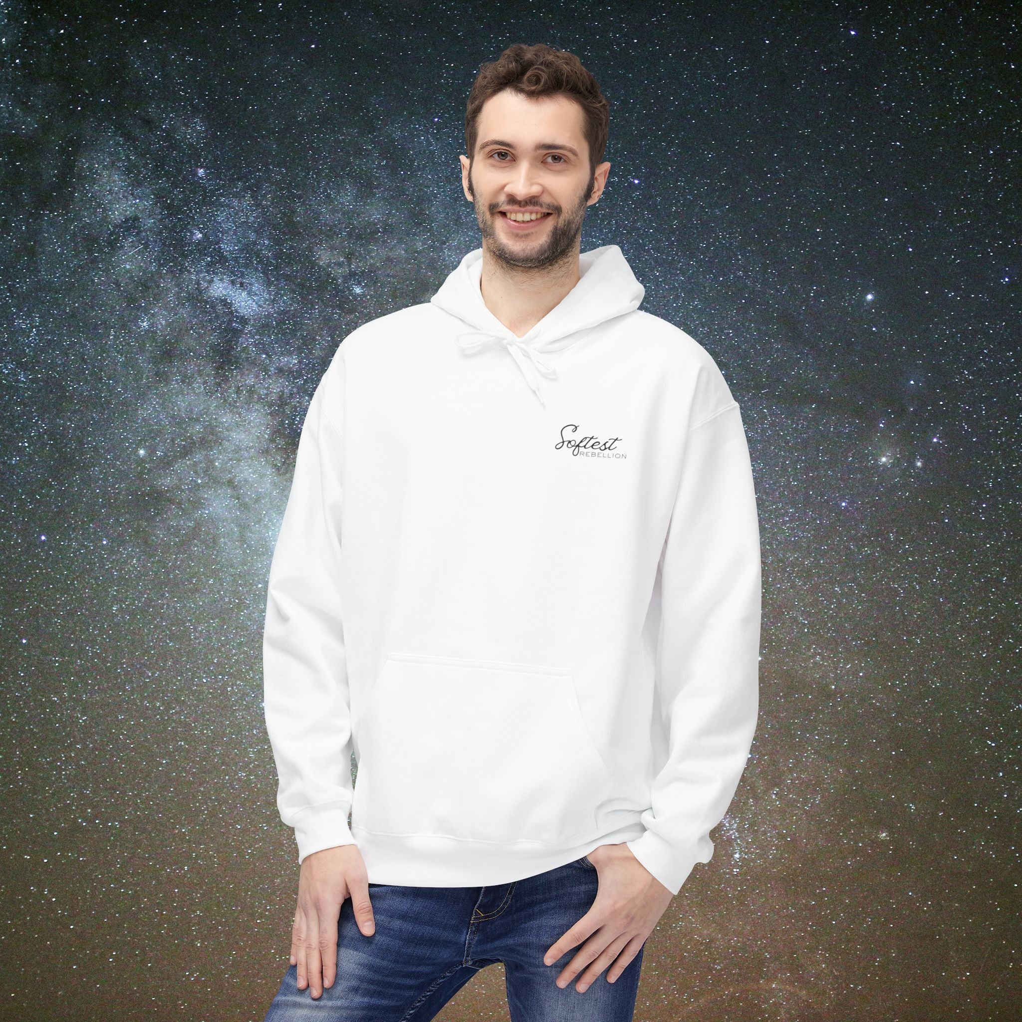 "To the Person Behind Me" - A Soft Rebel Boundary Hoodie