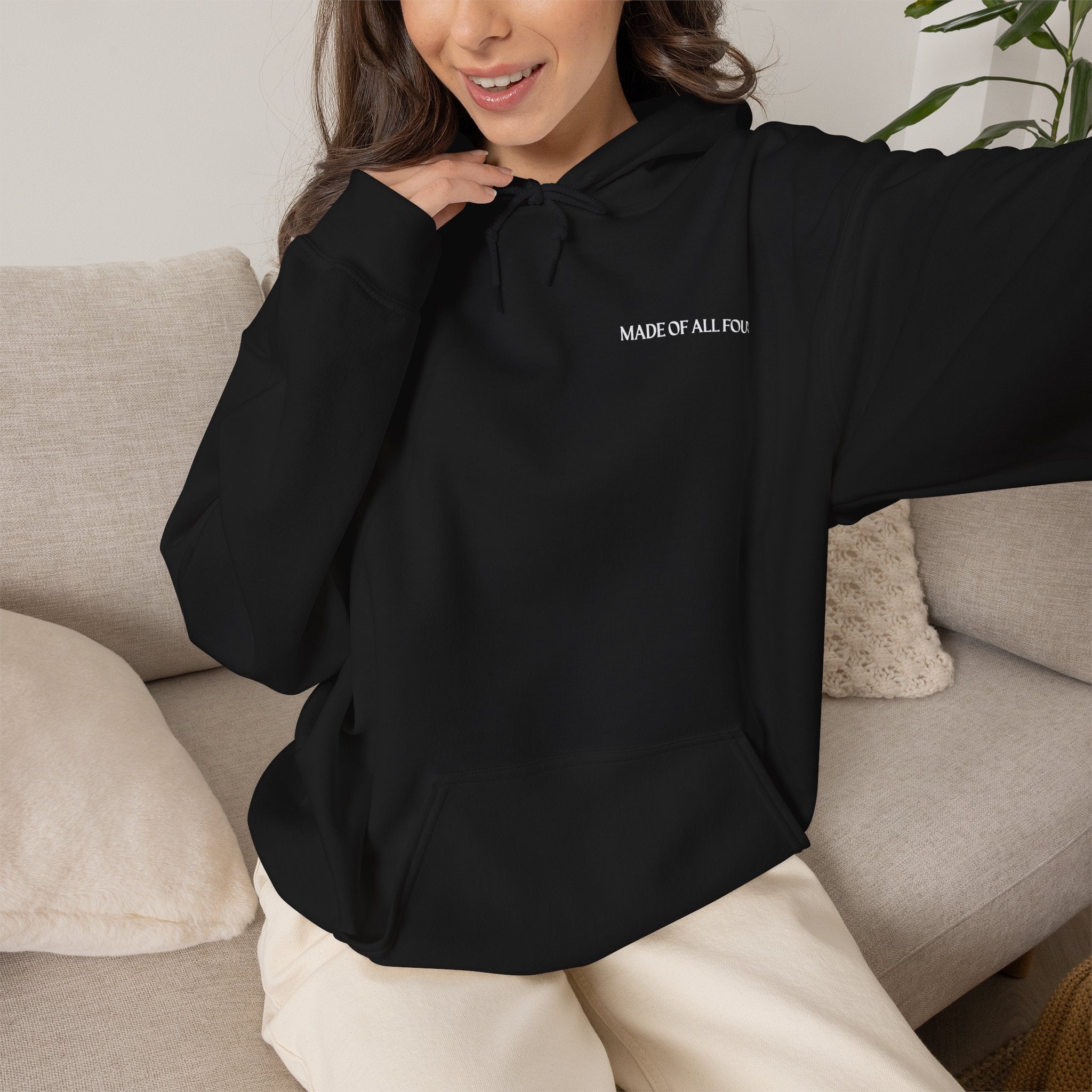 Made of All Four Hoodie | Elemental Sweatshirt | Softest Rebellion™