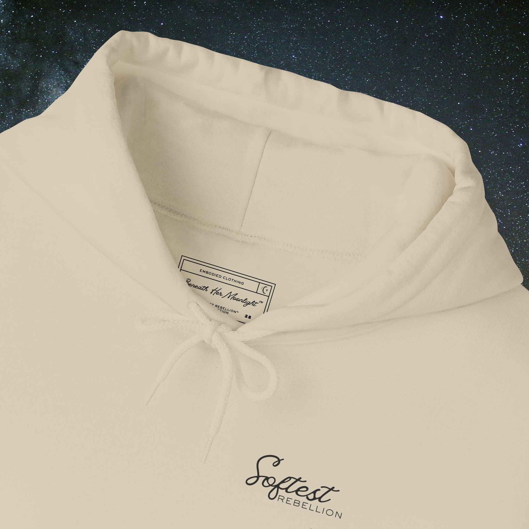 Softest Rebellion™ Insubordinate Angel Hoodie - Ancient refusal. Modern self-trust.