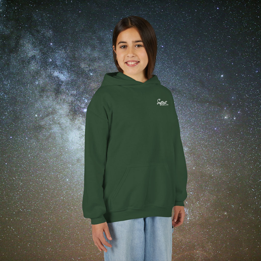 Softest Rebellion™ Youth Hoodie - "Allowed to Feel, Allowed to Rest, Allowed to Express."