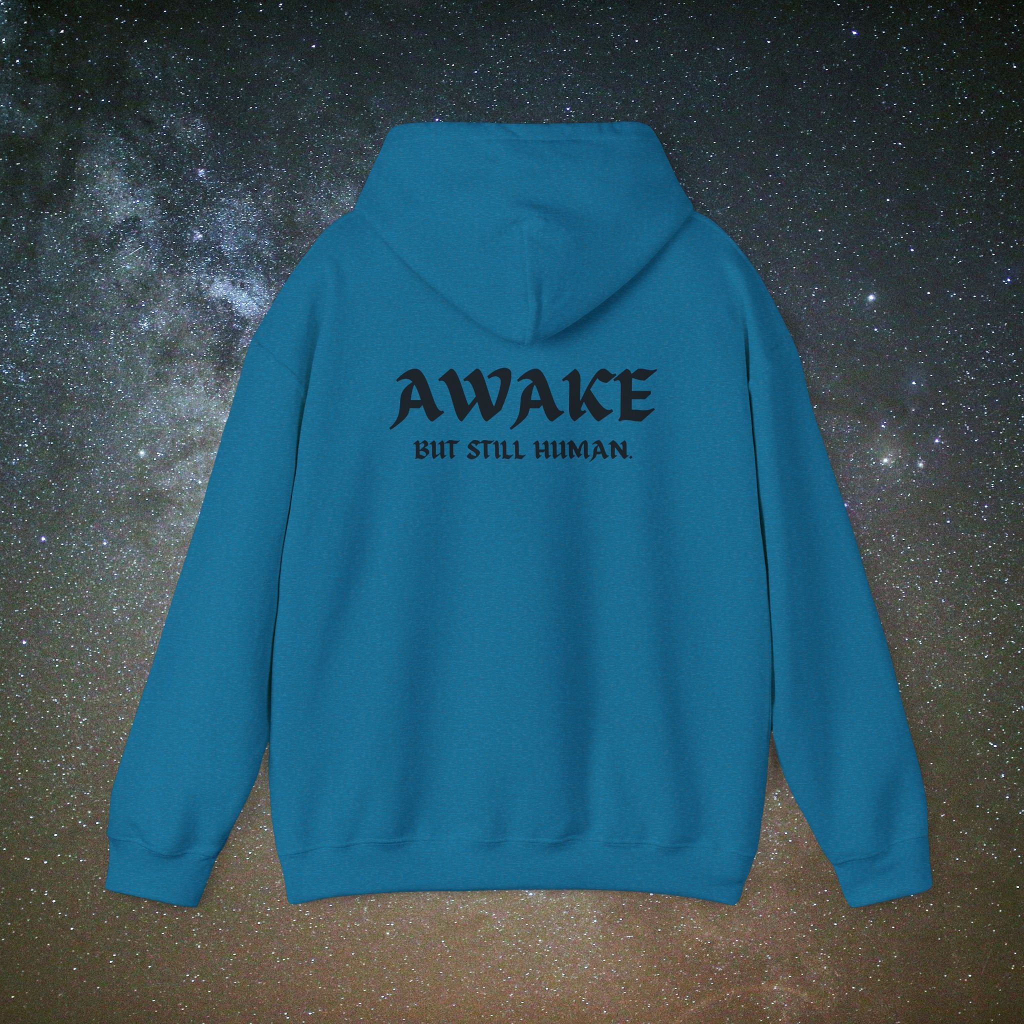 Awake But Still Human Hoodie | Minimalist Hoodie