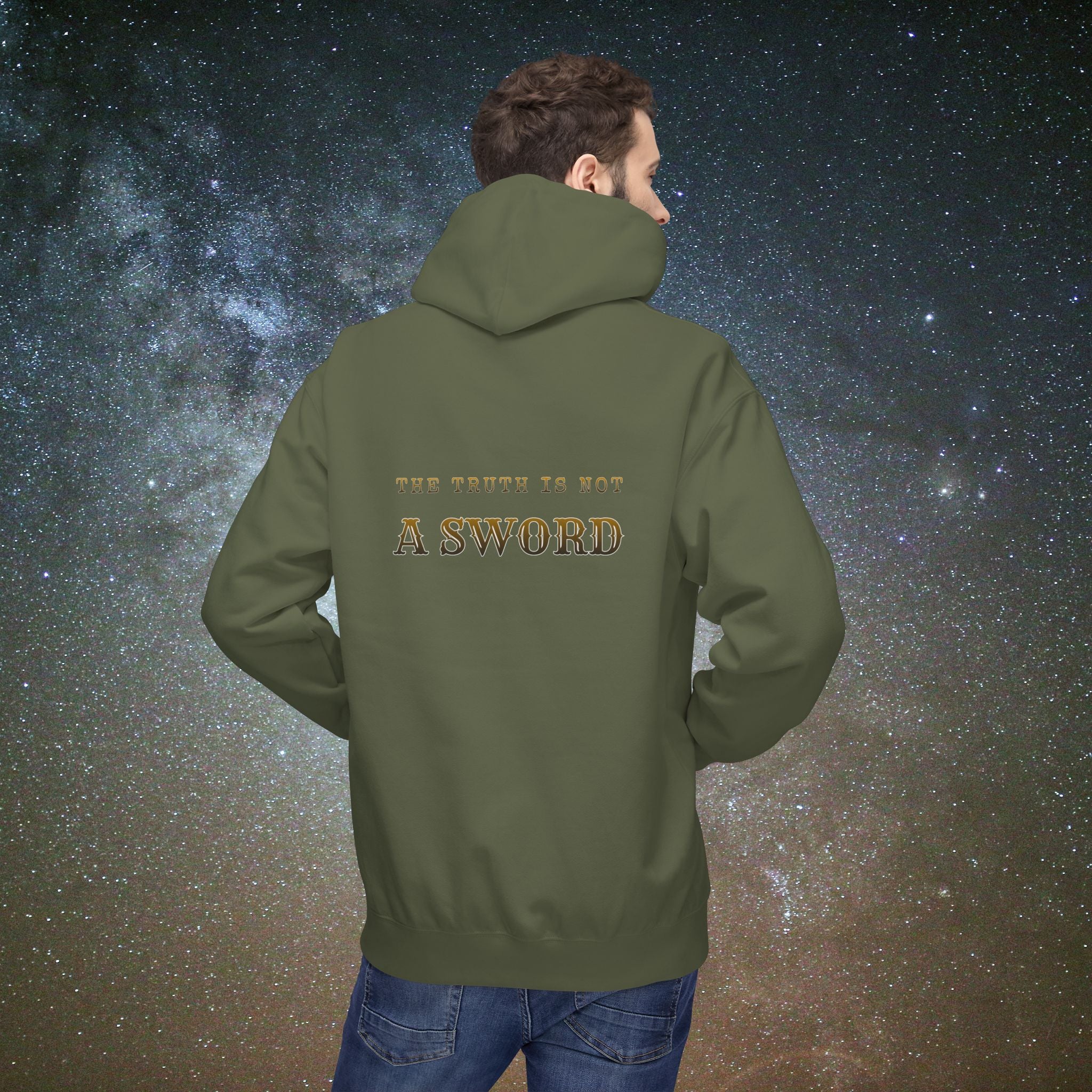 Beneath Her Moonlight™ - "The Truth Is Not a Sword" Hoodie