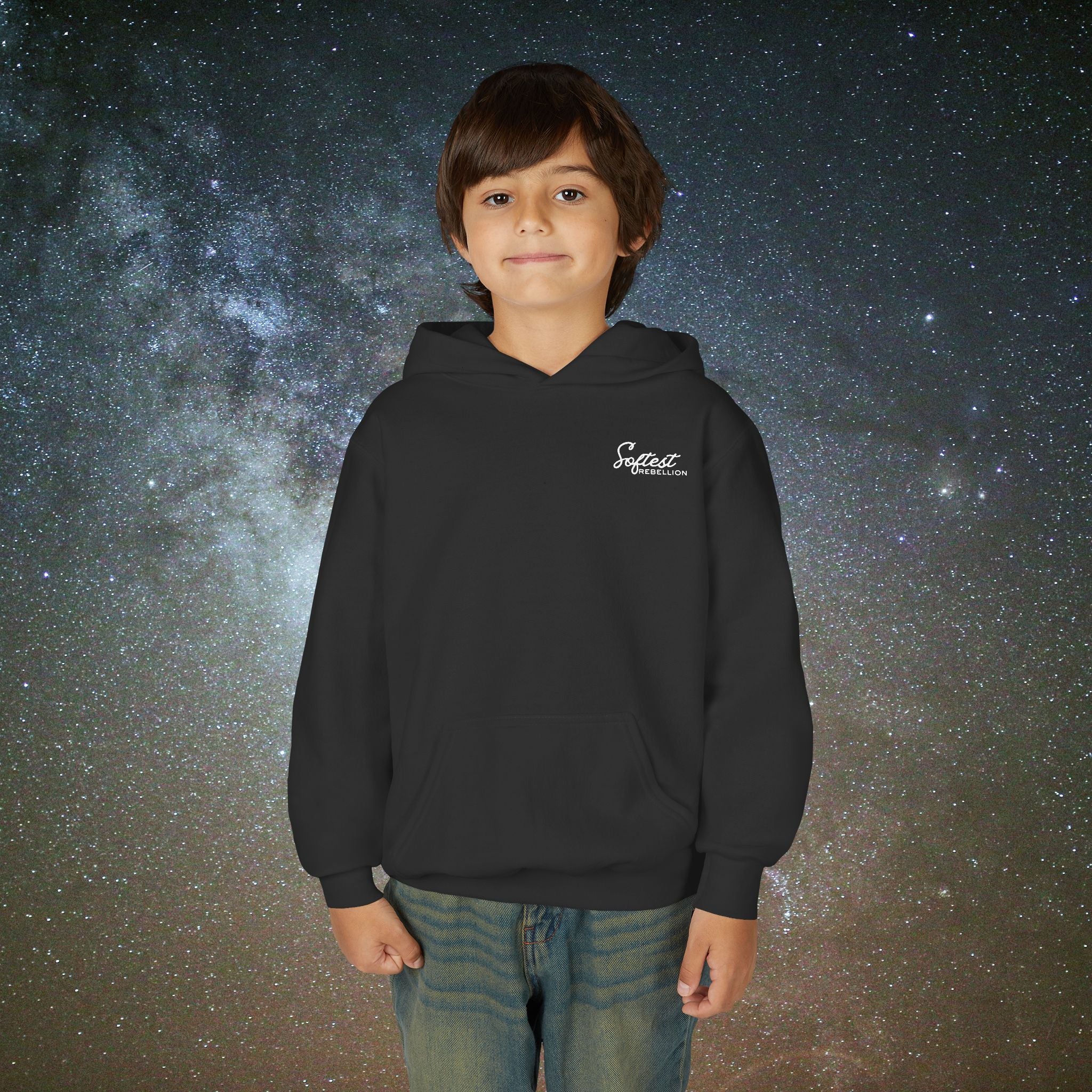 Softest Rebellion™ Youth Hoodie - "Allowed to Feel, Allowed to Rest, Allowed to Express."