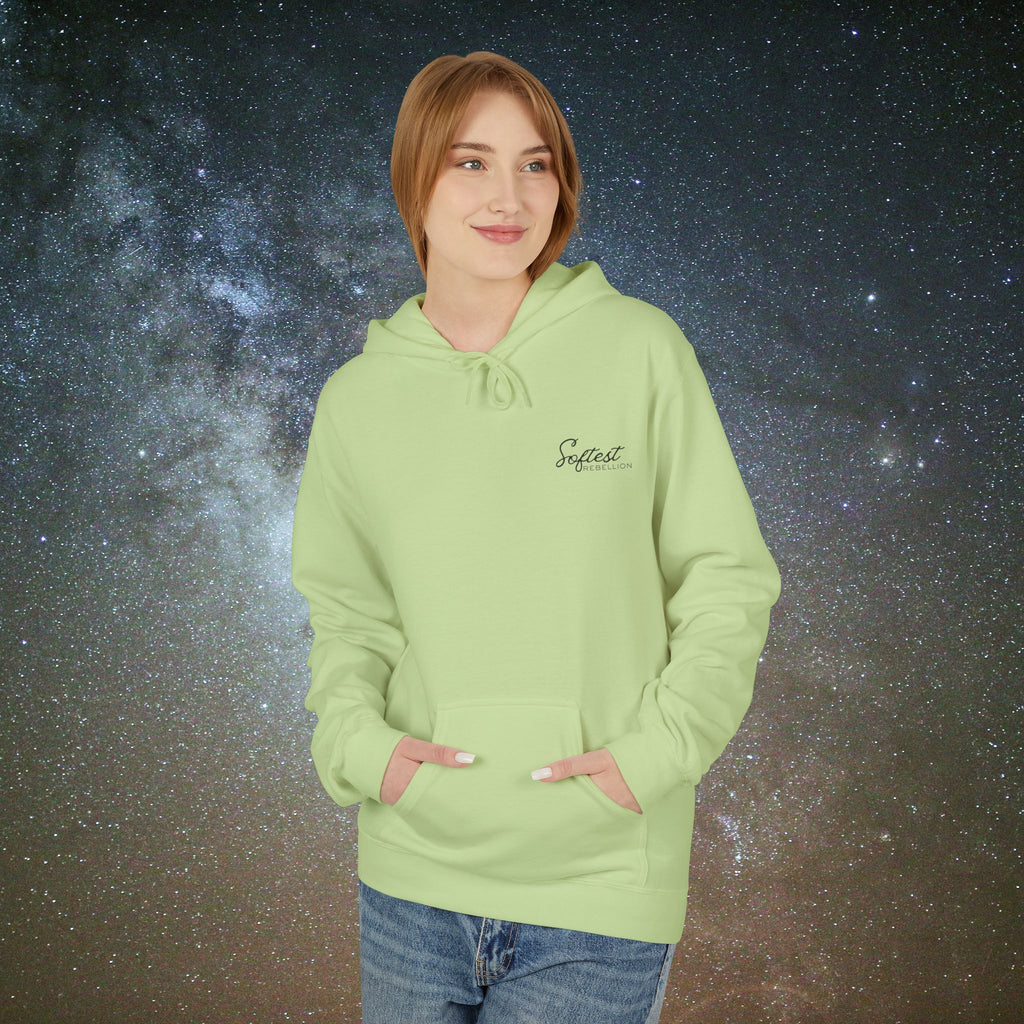 "To the Person Behind Me" - A Soft Rebel Boundary Hoodie