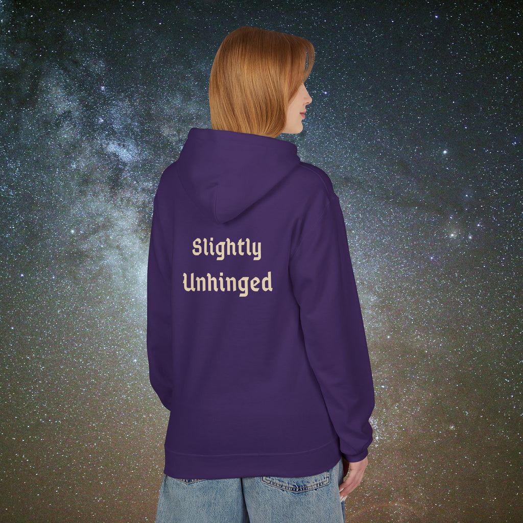 "Slightly Unhinged" Softest Rebellion™ Hoodie