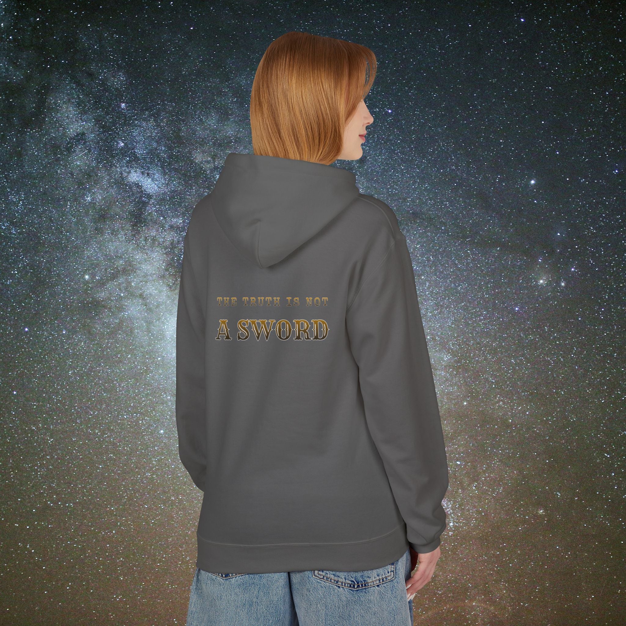 Beneath Her Moonlight™ - "The Truth Is Not a Sword" Hoodie