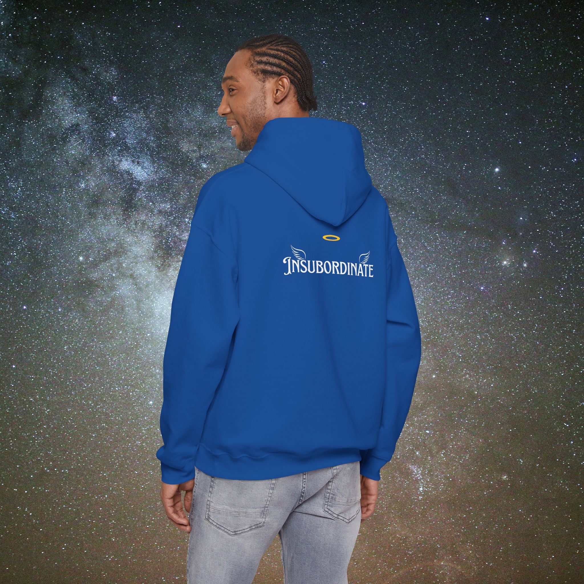 Softest Rebellion™ "Insubordinate" Angel Hoodie