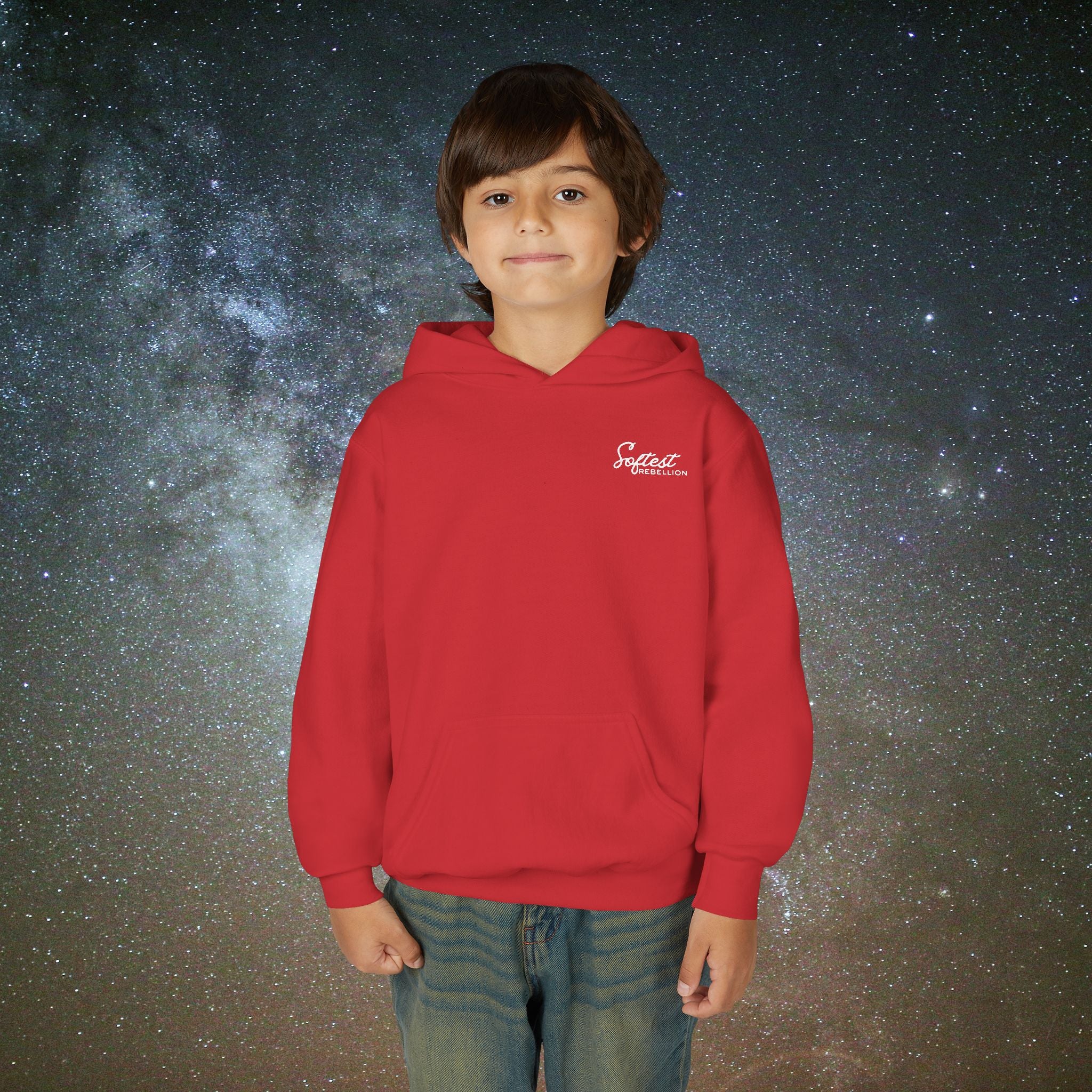 Softest Rebellion™ Youth Hoodie - "Allowed to Feel, Allowed to Rest, Allowed to Express."