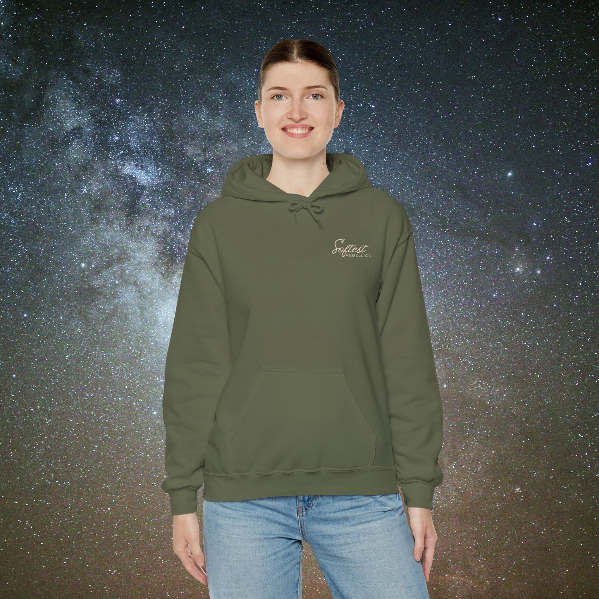 Awake But Still Human | Minimalist Hoodie