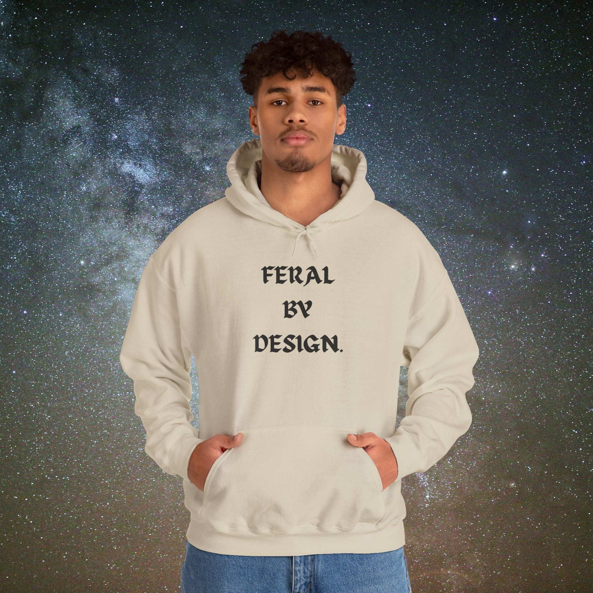 Feral by Design Hoodie | Cozy Hoodie for Untamed Souls