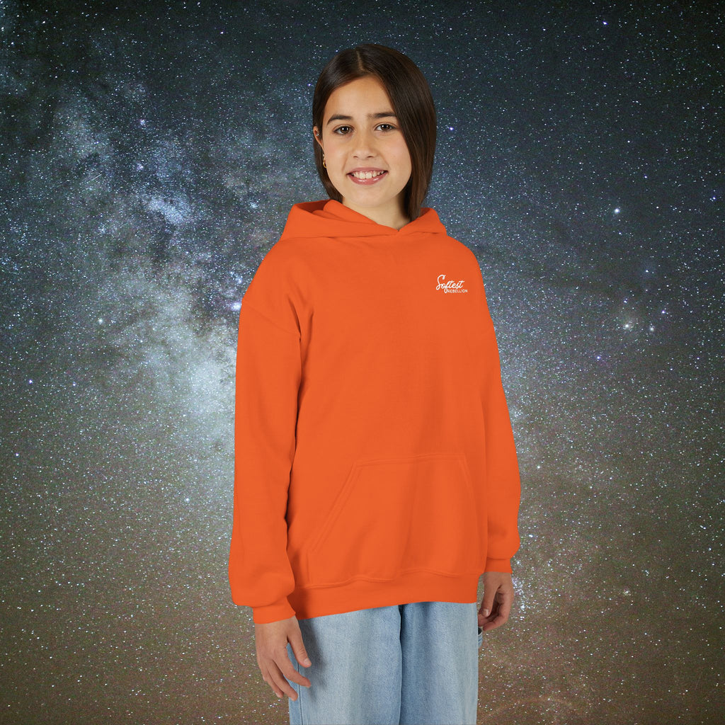 Softest Rebellion™ Youth Hoodie - "Allowed to Feel, Allowed to Rest, Allowed to Express."