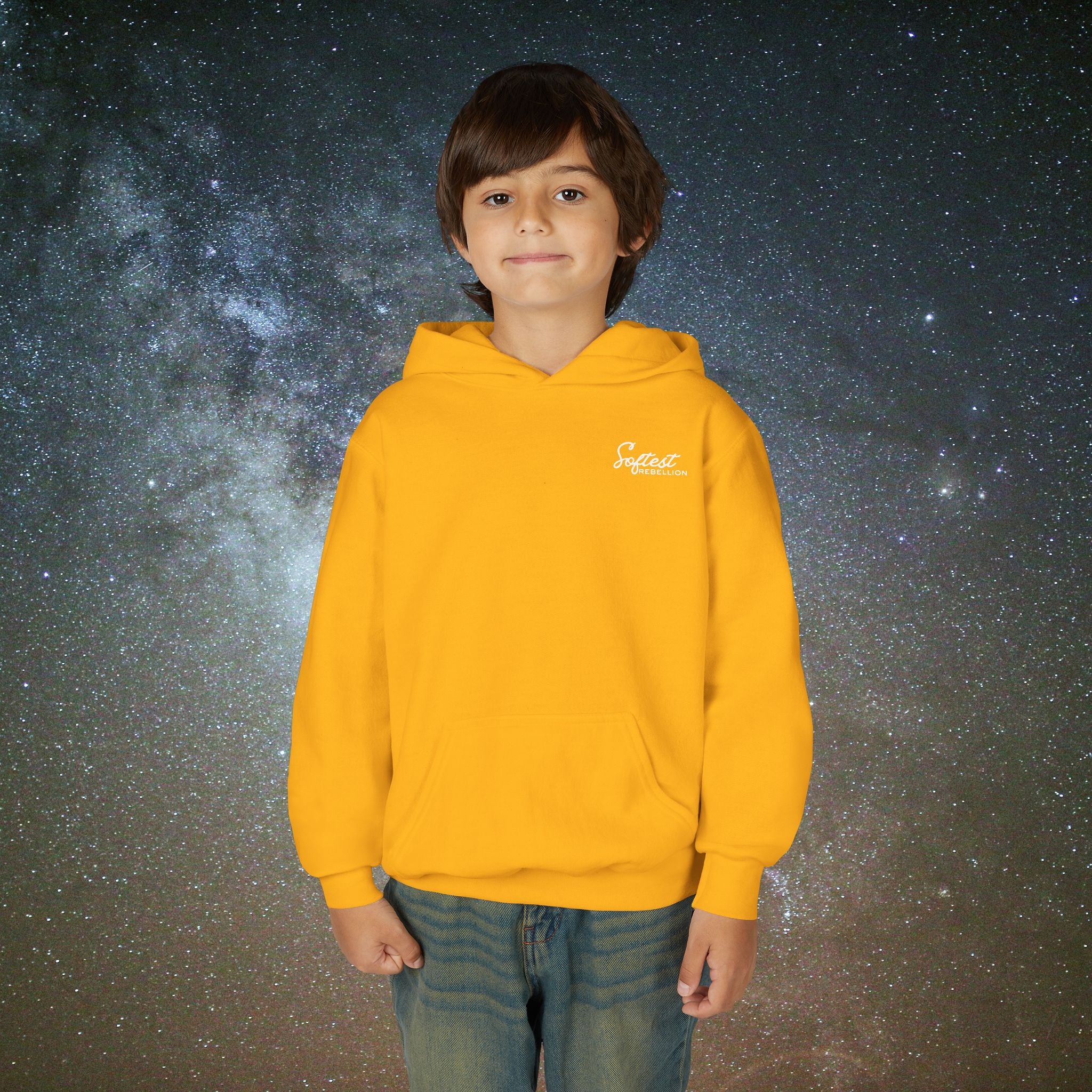 Softest Rebellion™ Youth Hoodie - "Allowed to Feel, Allowed to Rest, Allowed to Express."