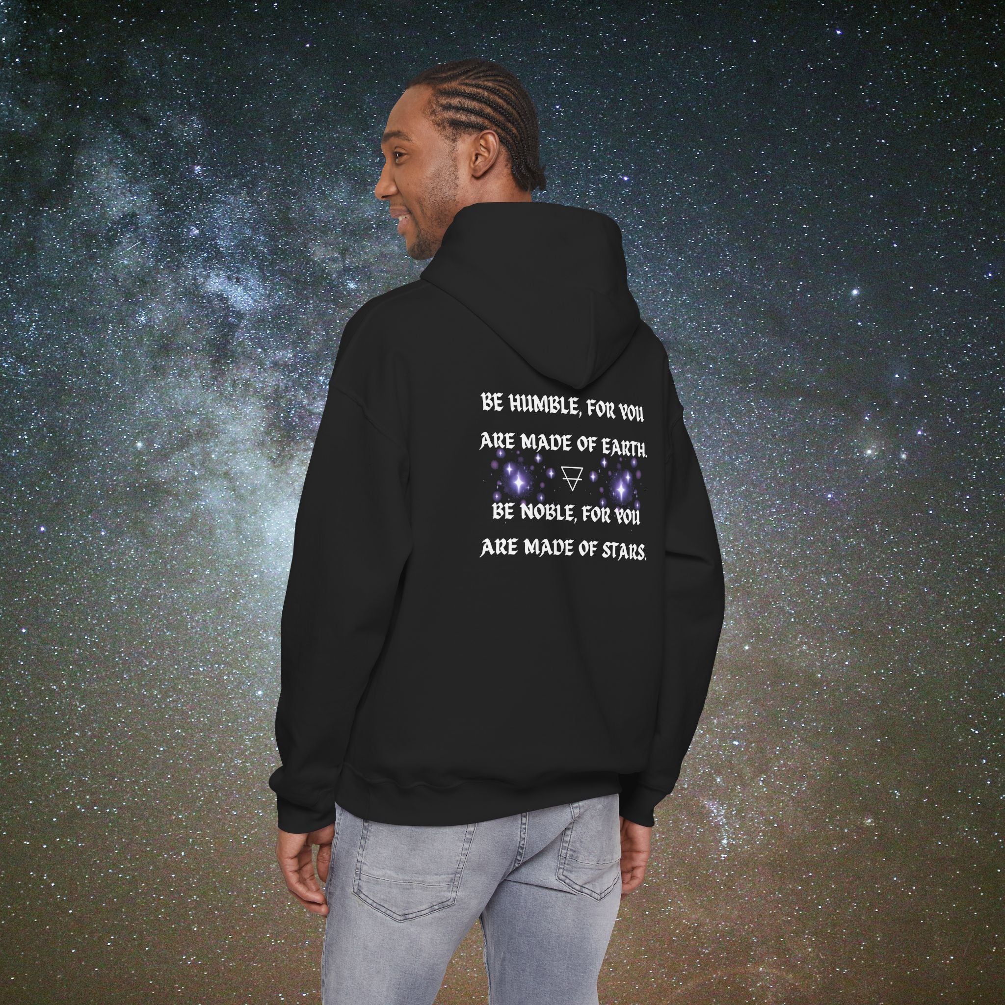 Made of Earth & Stars Hoodie | Celestial Elemental Hoodie