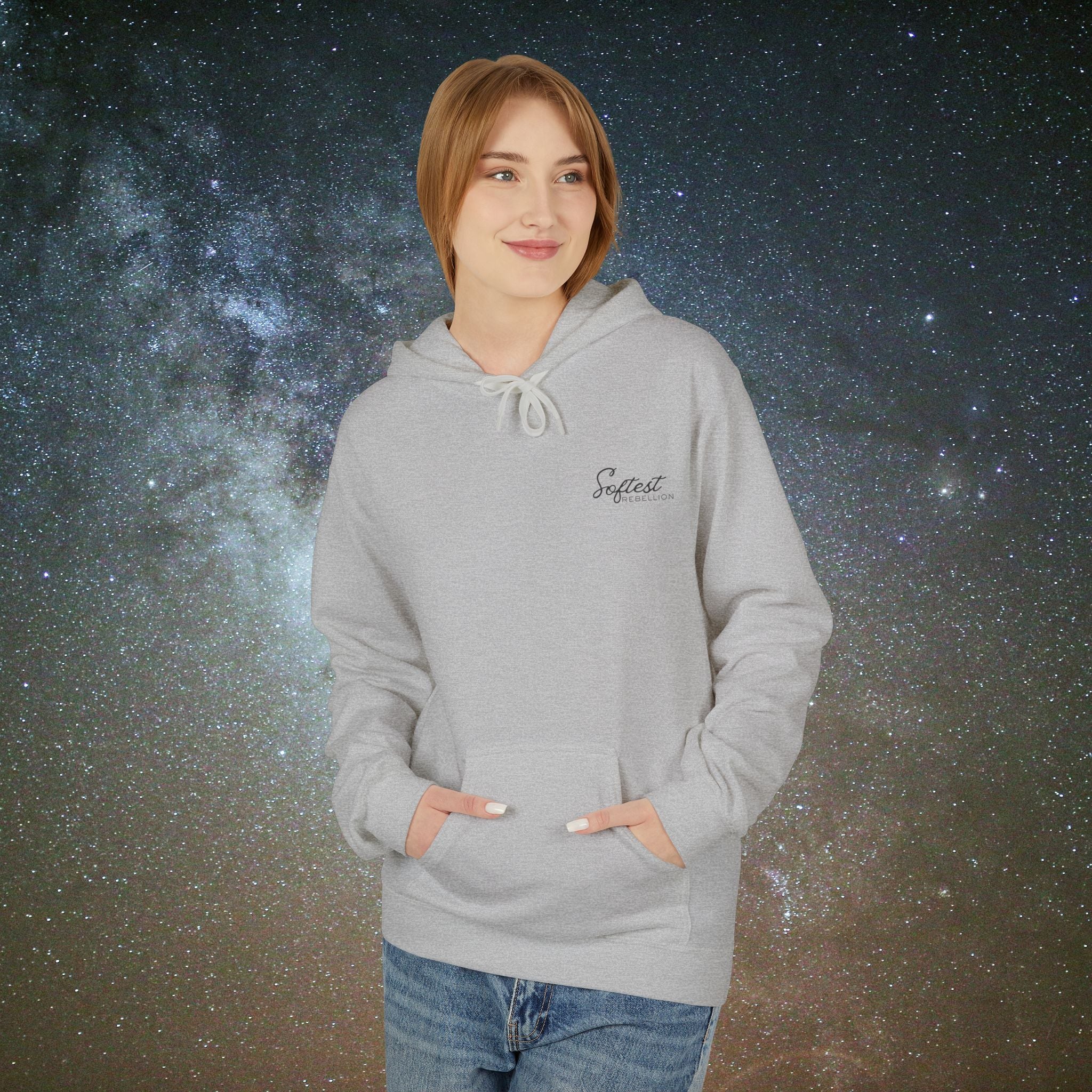 "To the Person Behind Me" - A Soft Rebel Boundary Hoodie